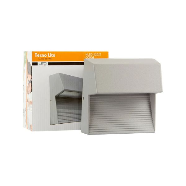 Luz de Cortesía LED Exterior, 1W, Luz Suave Cálida, Sobreponer, IP44 LED Integrado