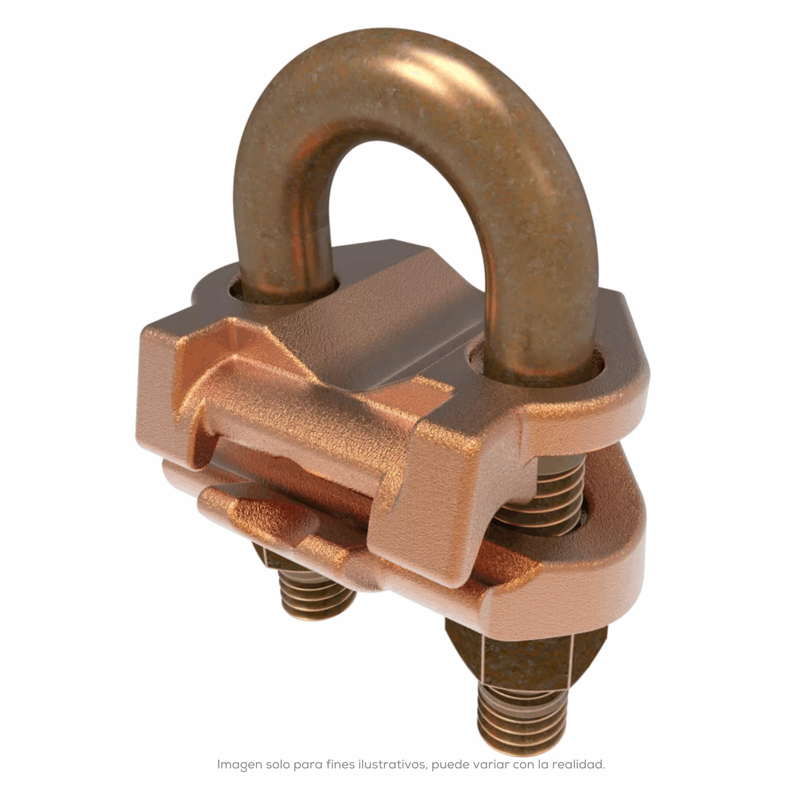 Conector Varilla 5/8 3/4 Tuberia 3/8 Calibre 4 A 2/0