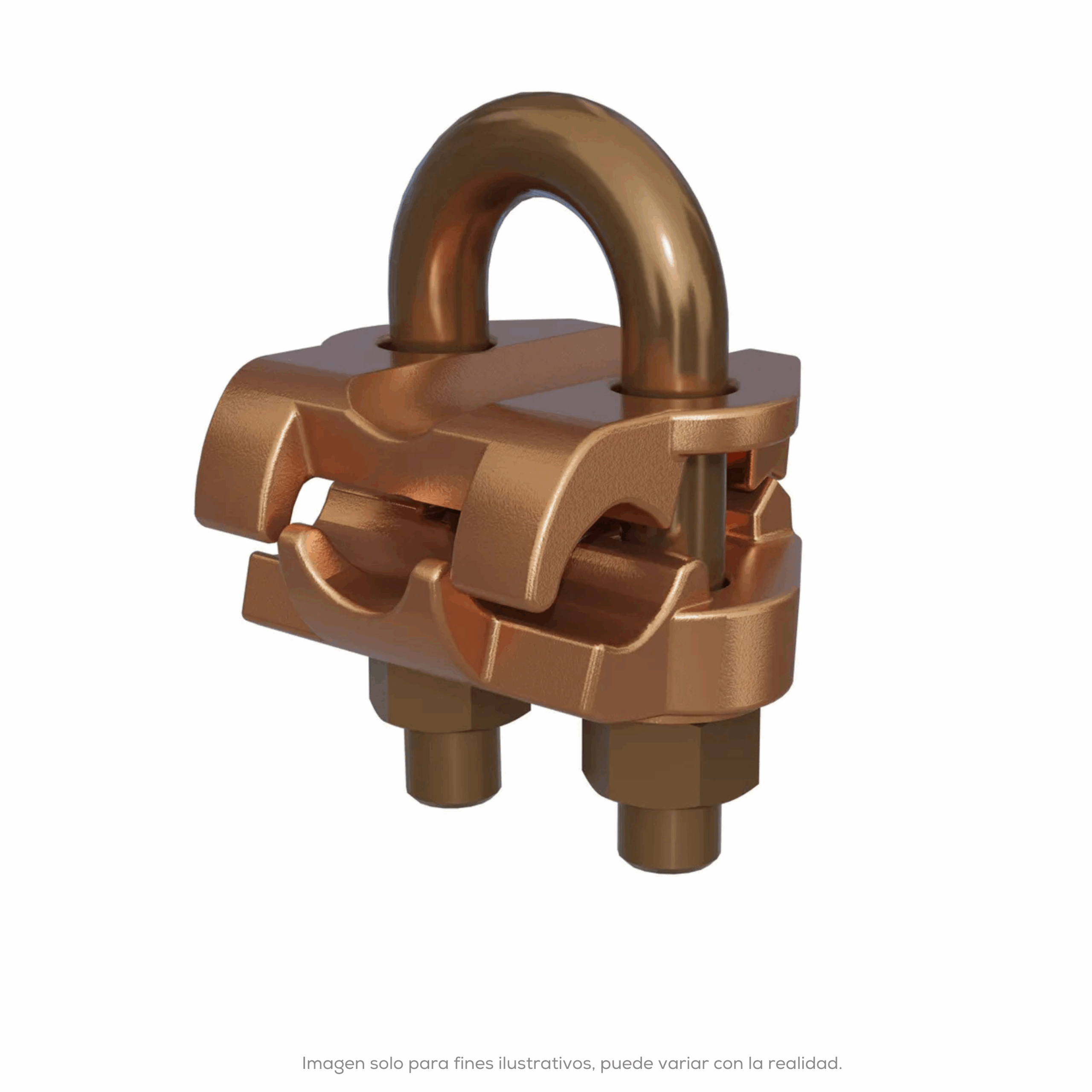 Conector Varilla 5/8 3/4 Tuberia 3/8 Calibre 2/0 A 250 Mil Circular Mils