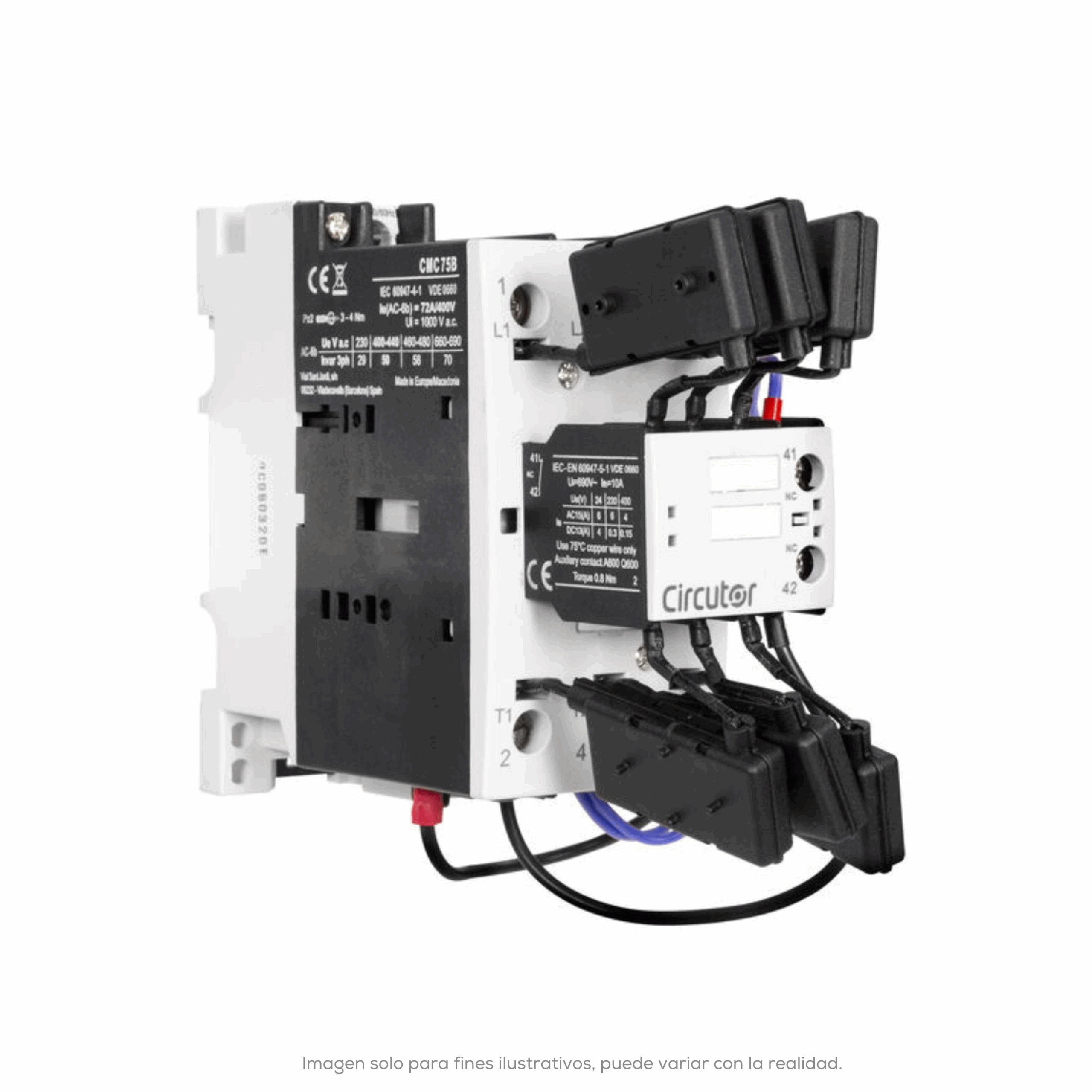 Contactor 50 KVAR480V 60 KVAR525V