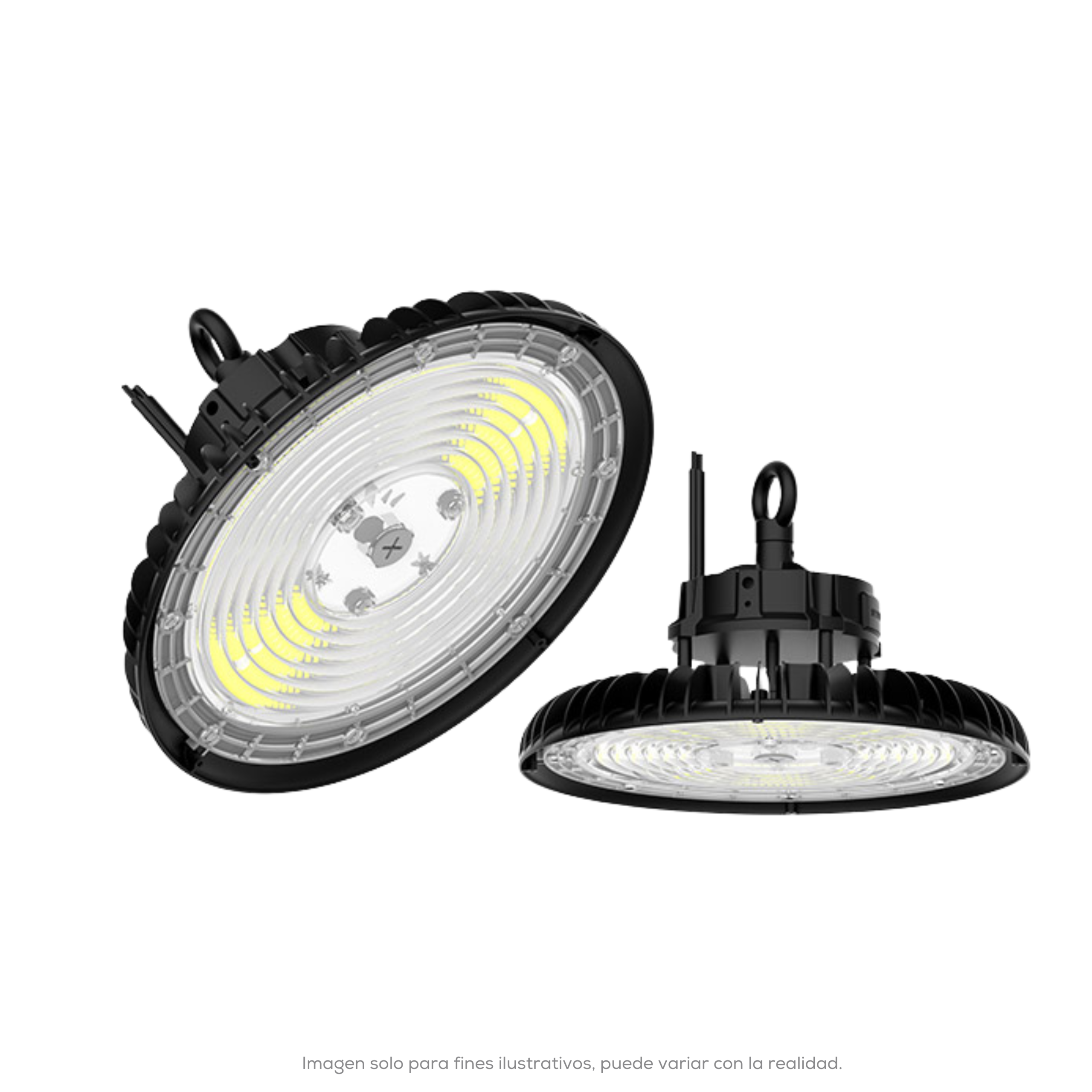 CAMPANA INDUSTRIAL 200W-150W-120W 100-277V 6500K-5300K-4000K