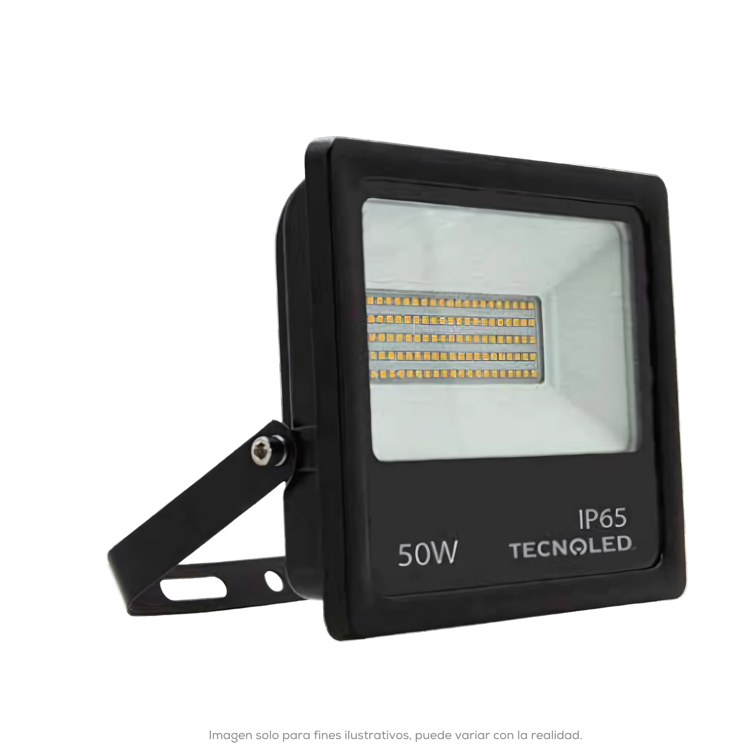 REFLECTOR SLIM ALTA SMD POTENCIA 50W 6500K 85 305V 5000LM NEGRO