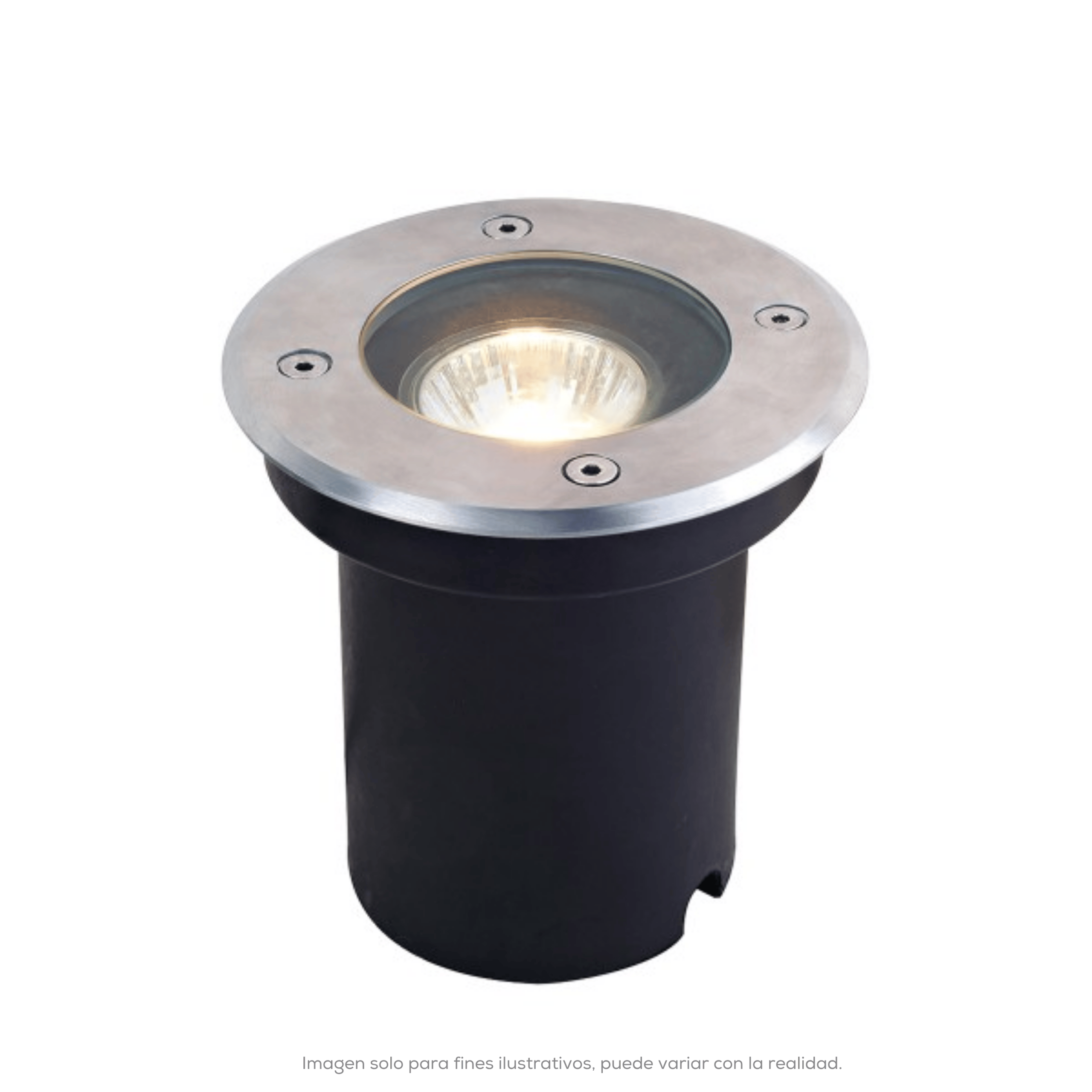 EMPOTRADO P/PISO INOX MR16 ACERO INOXIDABLE