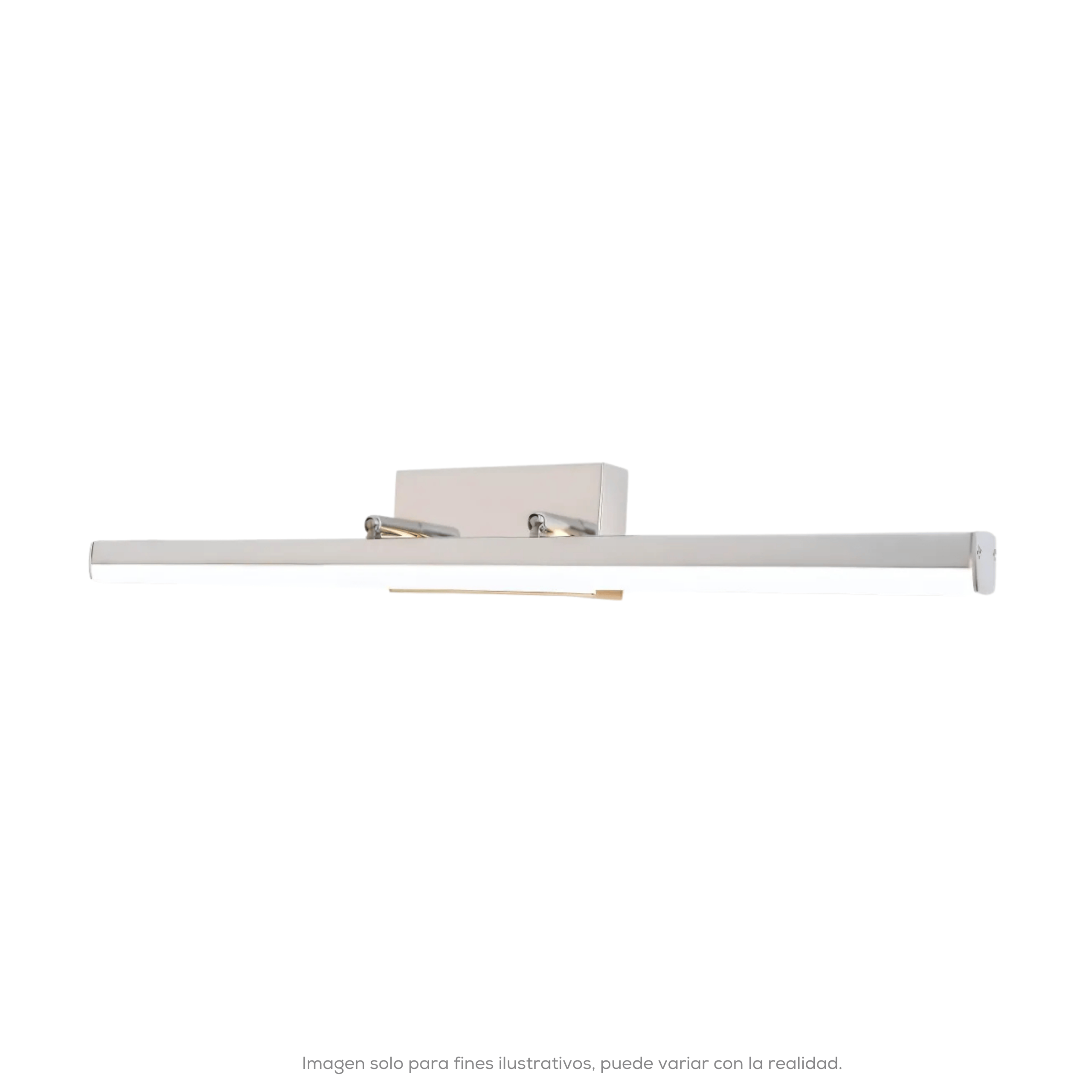 LUMINARIO PARA MURO LED 18W CROMADO