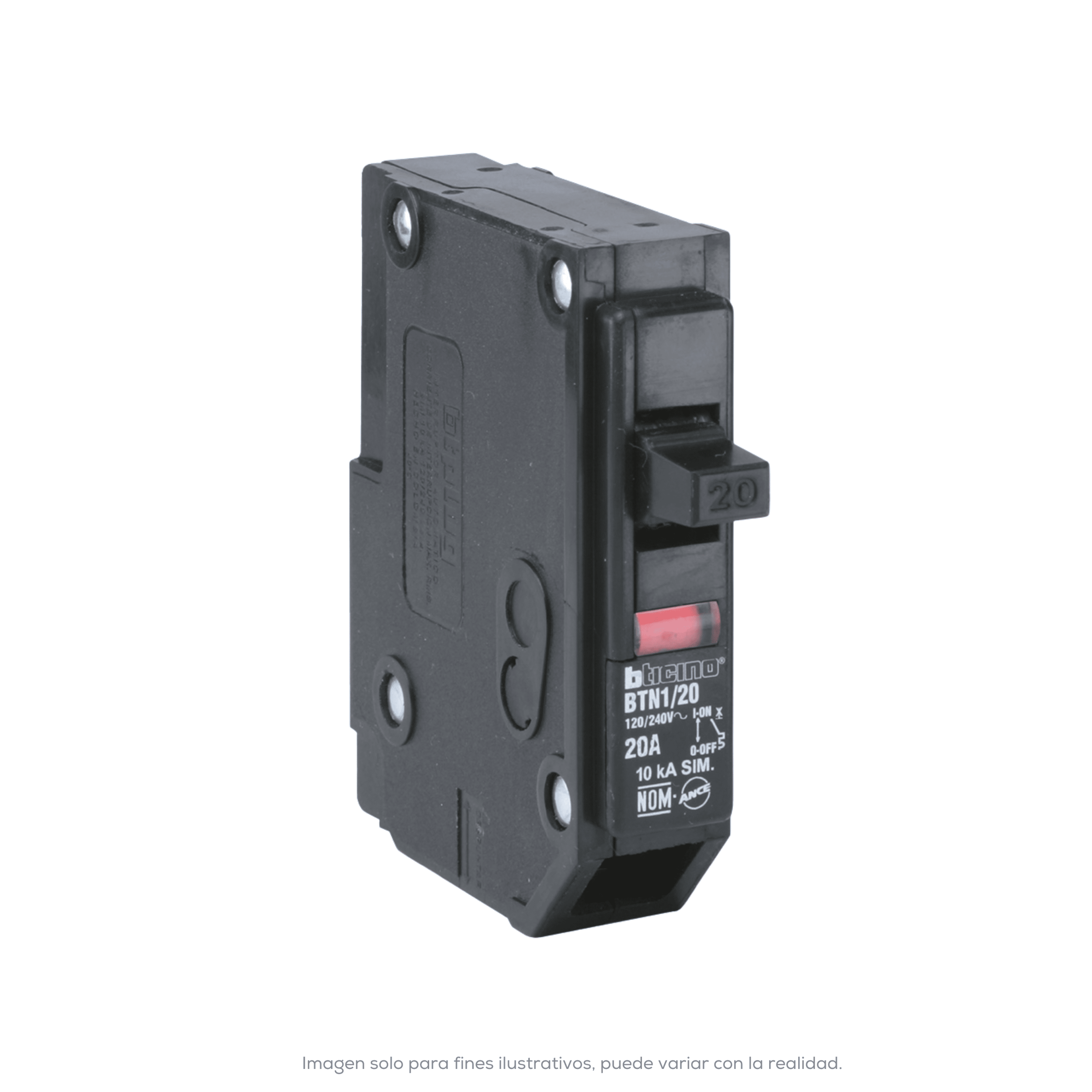 INTERRUPTOR TERMOMAGNETICO 1X15 A 120/240 V 10 KA MONTAJE ENCHUFABLE