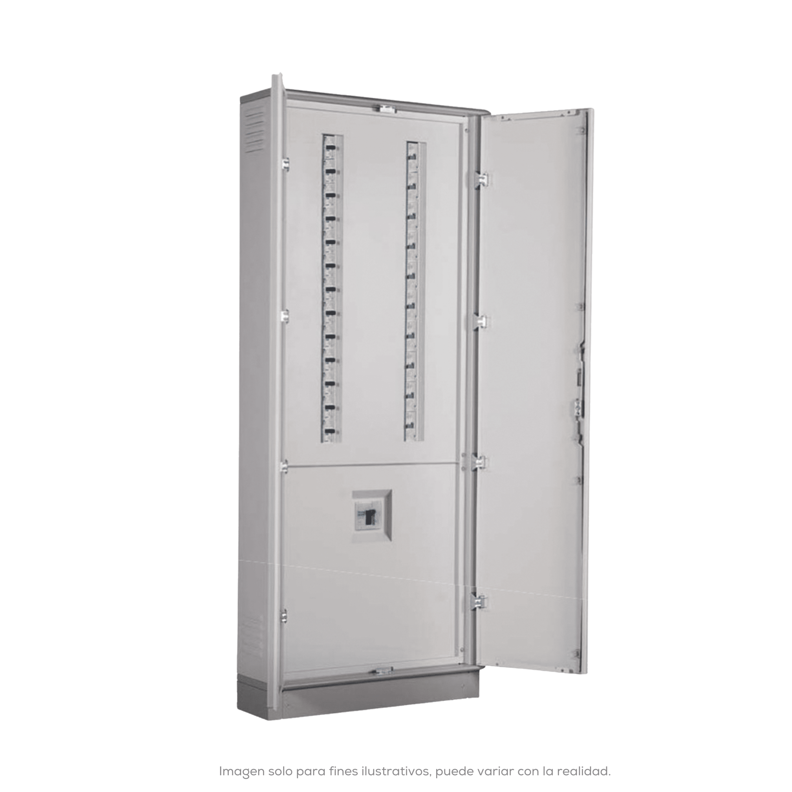 INTERIOR PARA TABLERO DE ALUMBRADO DE 30 POLOS ZAPATAS PRINCIPALES 160 A 240/120V3F-4H 10 KA