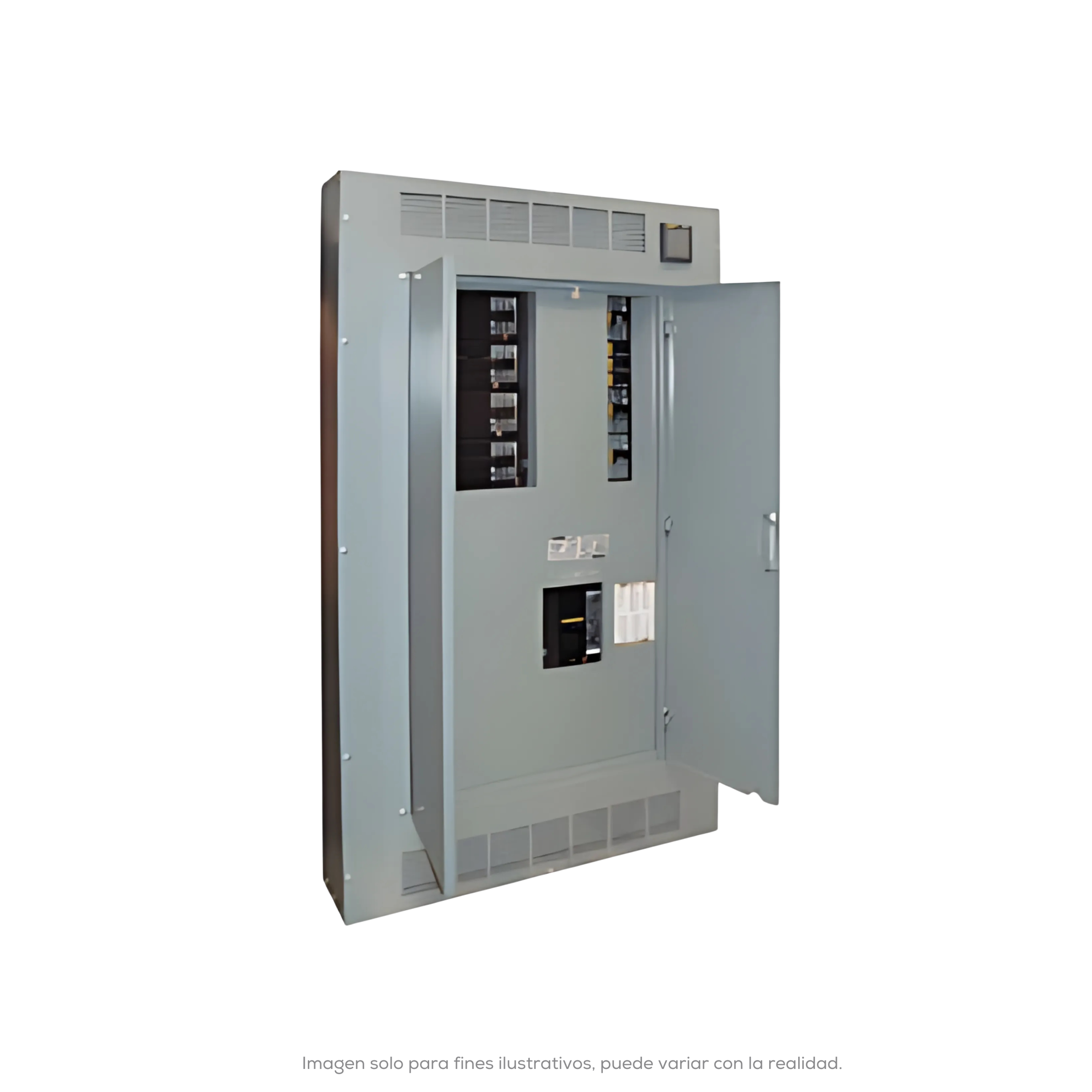 INTERIOR PARA TABLERO DE ALUMBRADO DE 42 POLOS ZAPATAS PRINCIPALES 250 A 240/120V3F-4H 10 KA