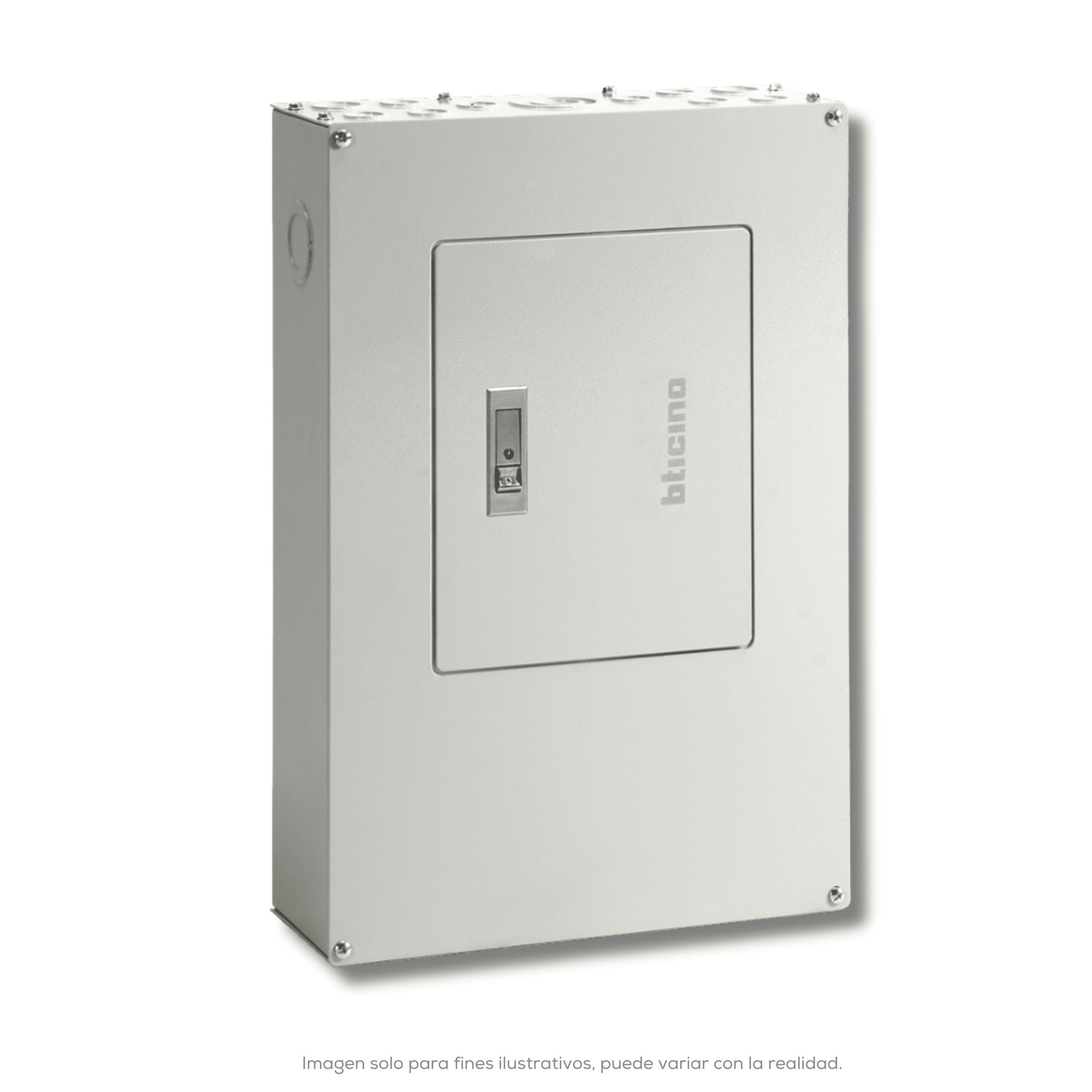CAJA E INTERIOR PARA CENTRO DE CARGA DE 20 POLOS ZAPATAS PRINCIPALES 125 A 240/120V1F-3H 10 KA