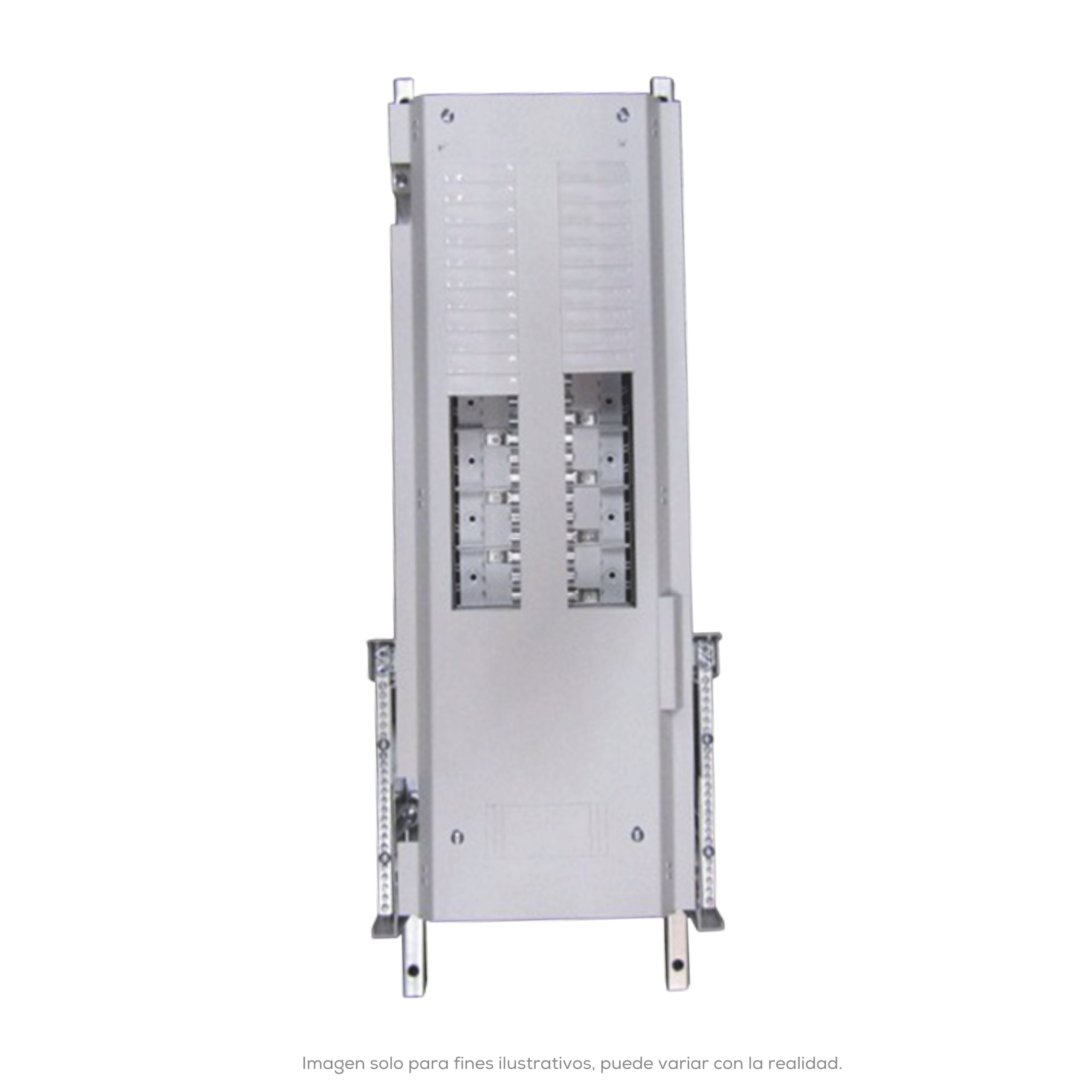 CAJA E INTERIOR PARA CENTRO DE CARGA DE 30 POLOS ZAPATAS PRINCIPALES 125 A 240/120V3F-4H 10 KA