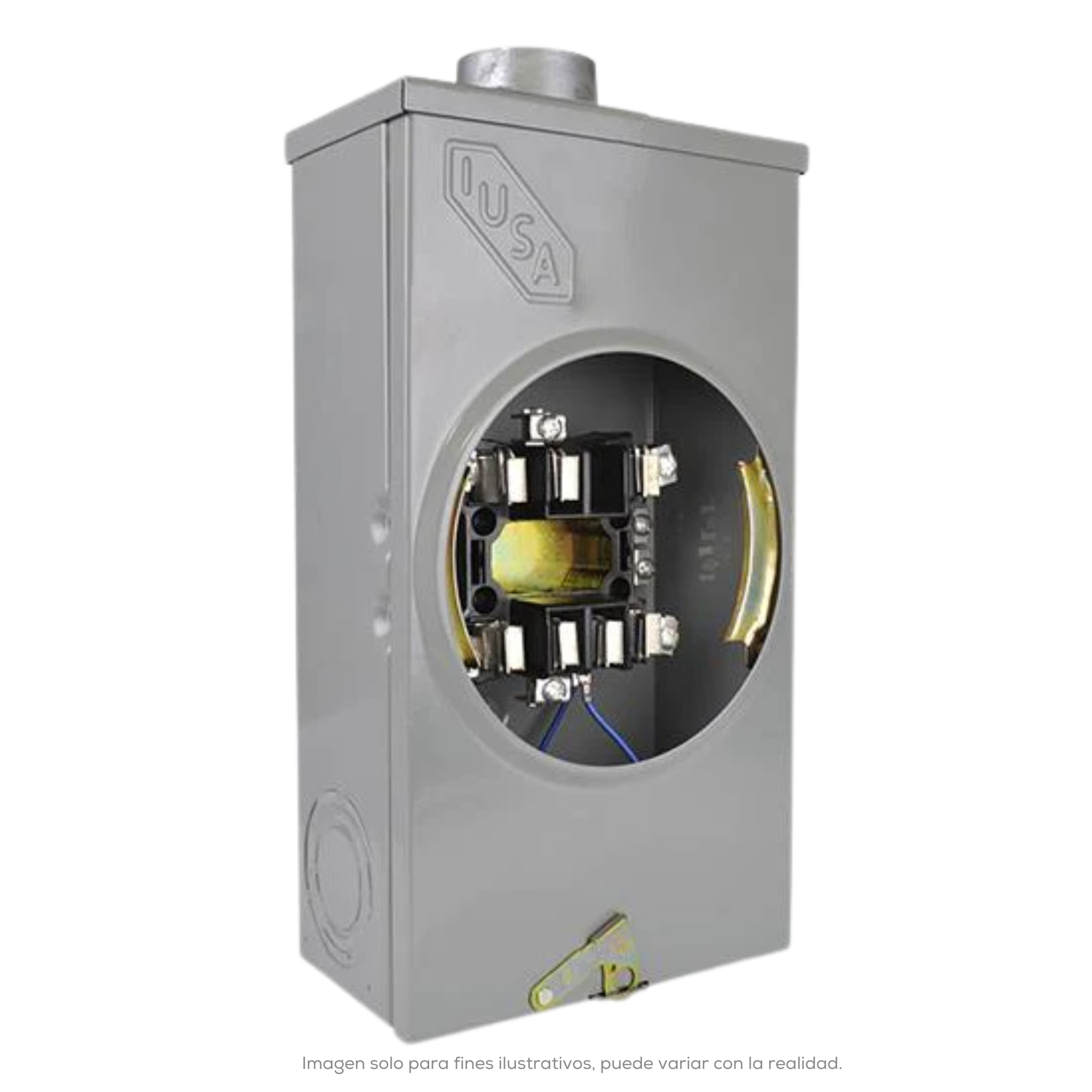 BASE WATTHORIMETRO MONO 100A 7 TERMINALES 600V 310901