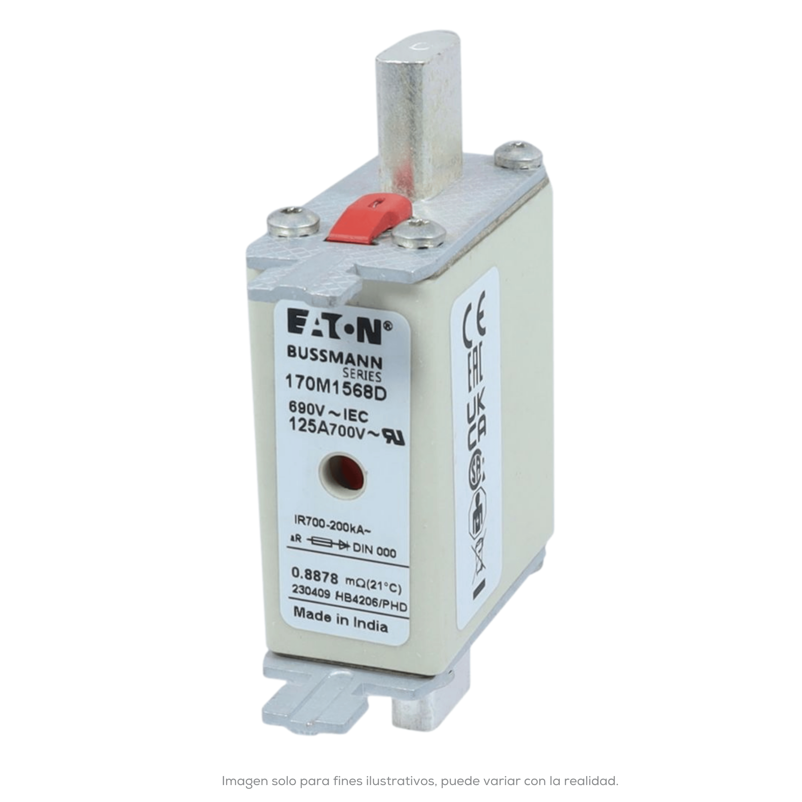 FUSIBLE 125A 690V AR DIN 000