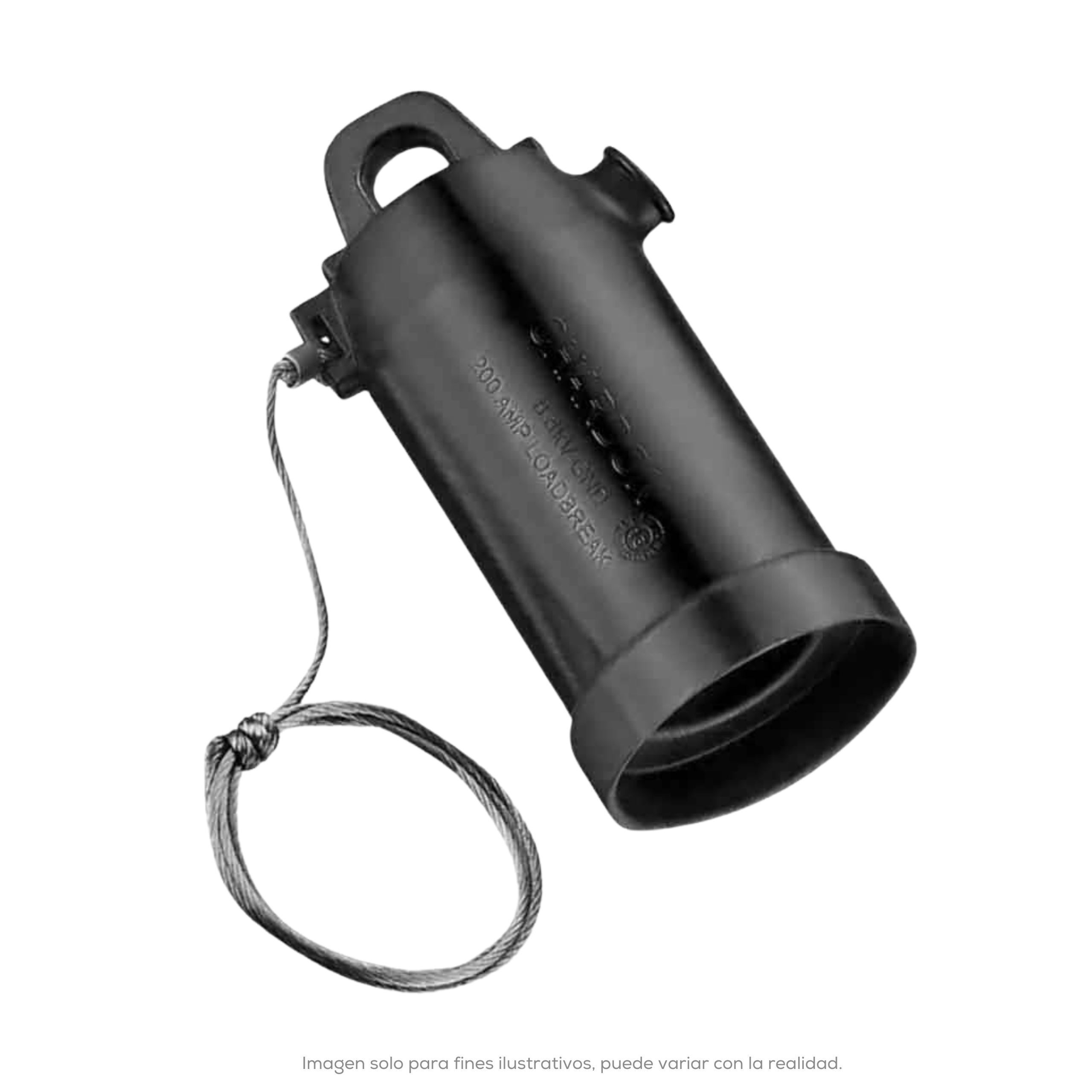 TAPON AISLADOR PARA INSERTO 15 KV 200 A OPERACION CON CARGA CHARDON
