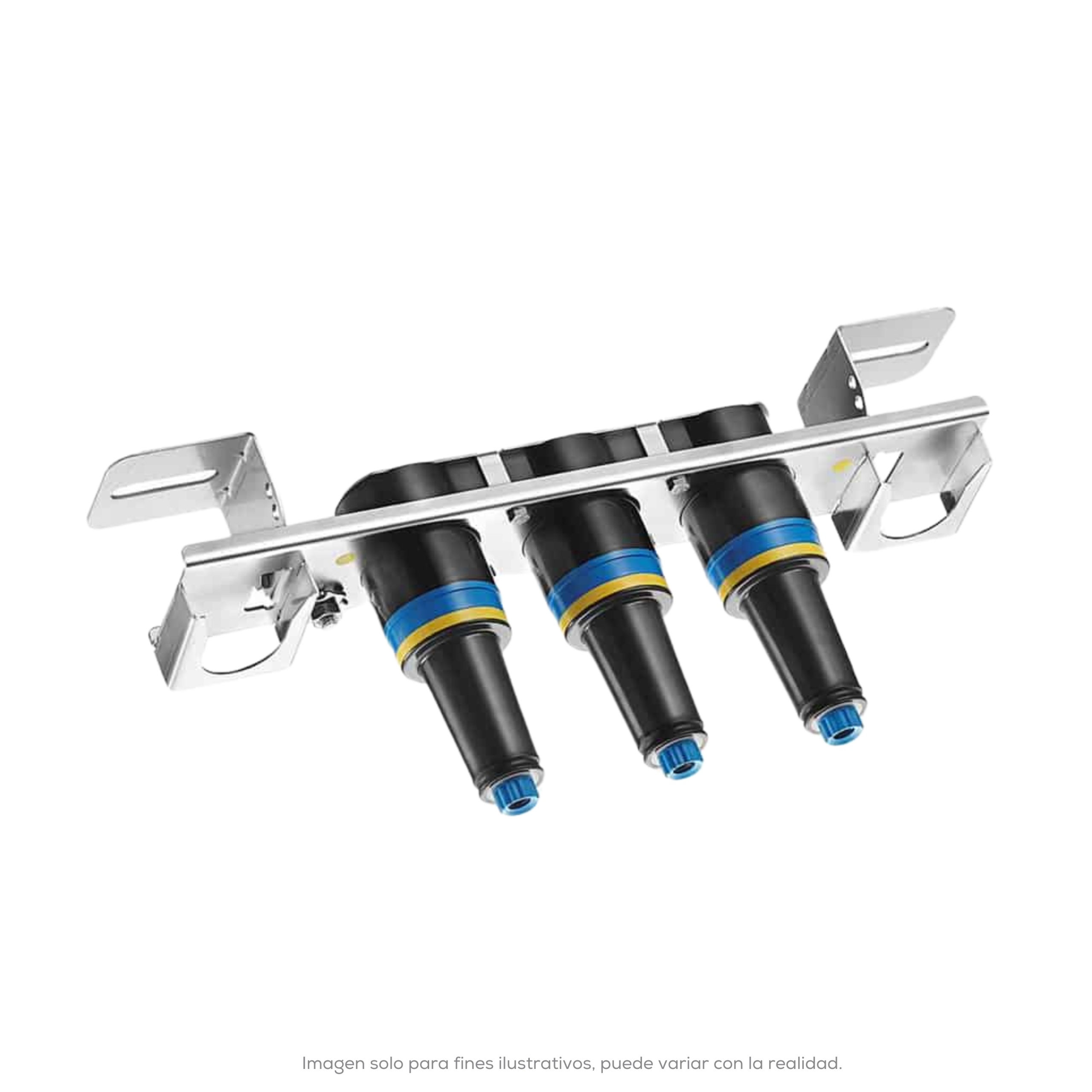 CONECTOR MULTIPLE BUS DE 4 VIAS 25 KV 200 A CON BRACKET DE ACERO INOX OPERACION CON CARGA CHARDON