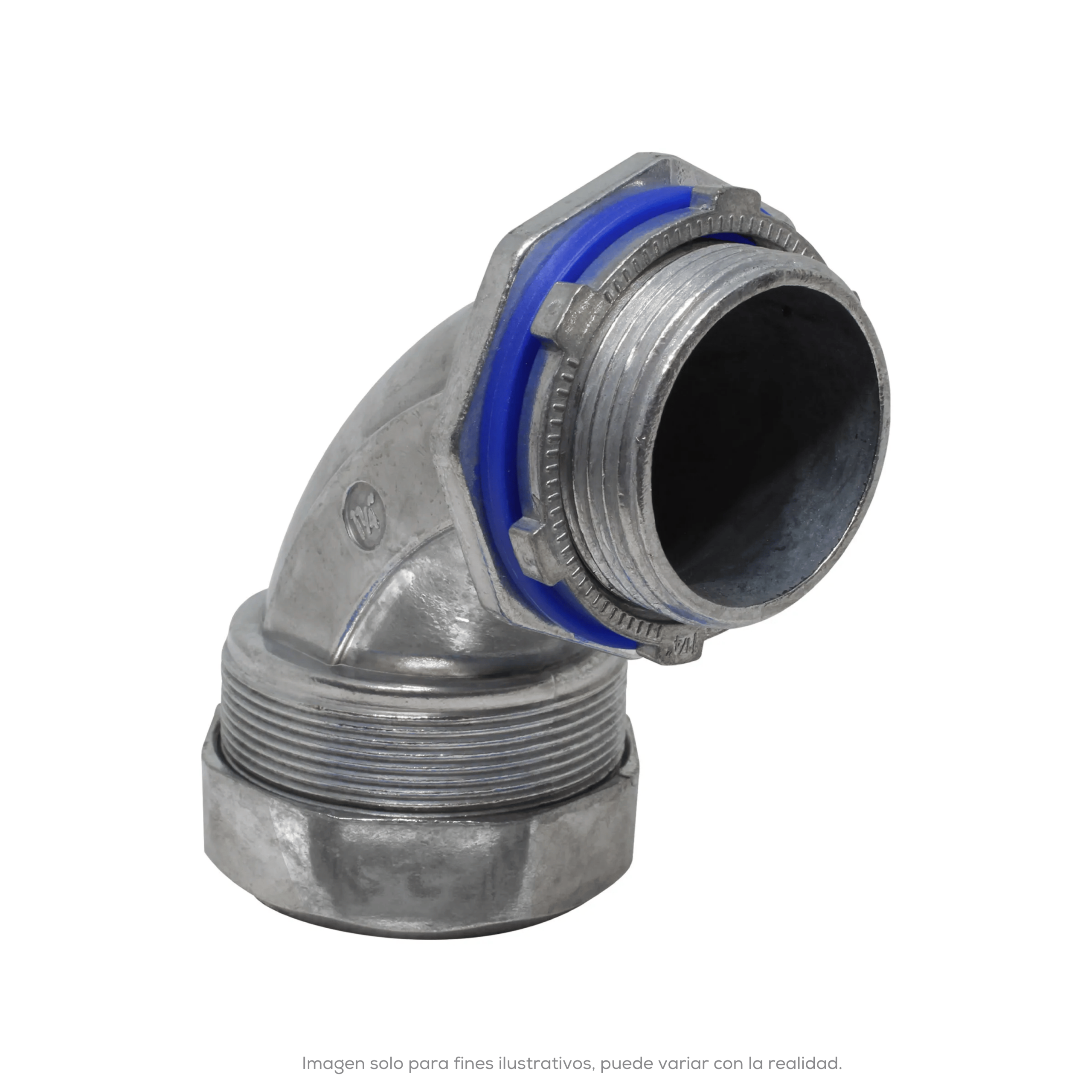 CONECTOR CURVO PARA TUBO LICUATITE 3/4