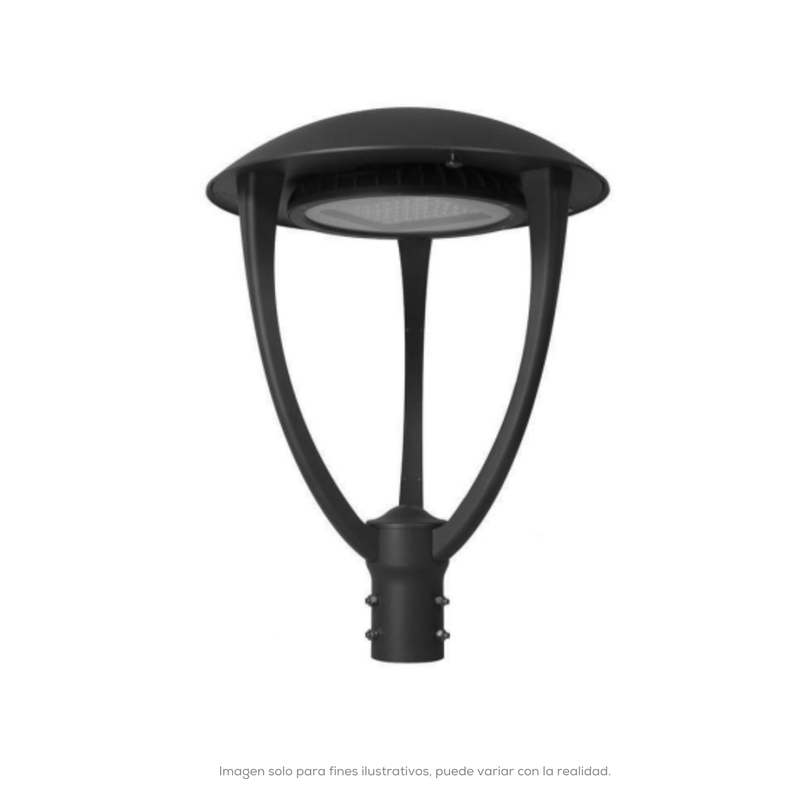 FAROLA LED 80W FRIA 127 220V GRAFITO