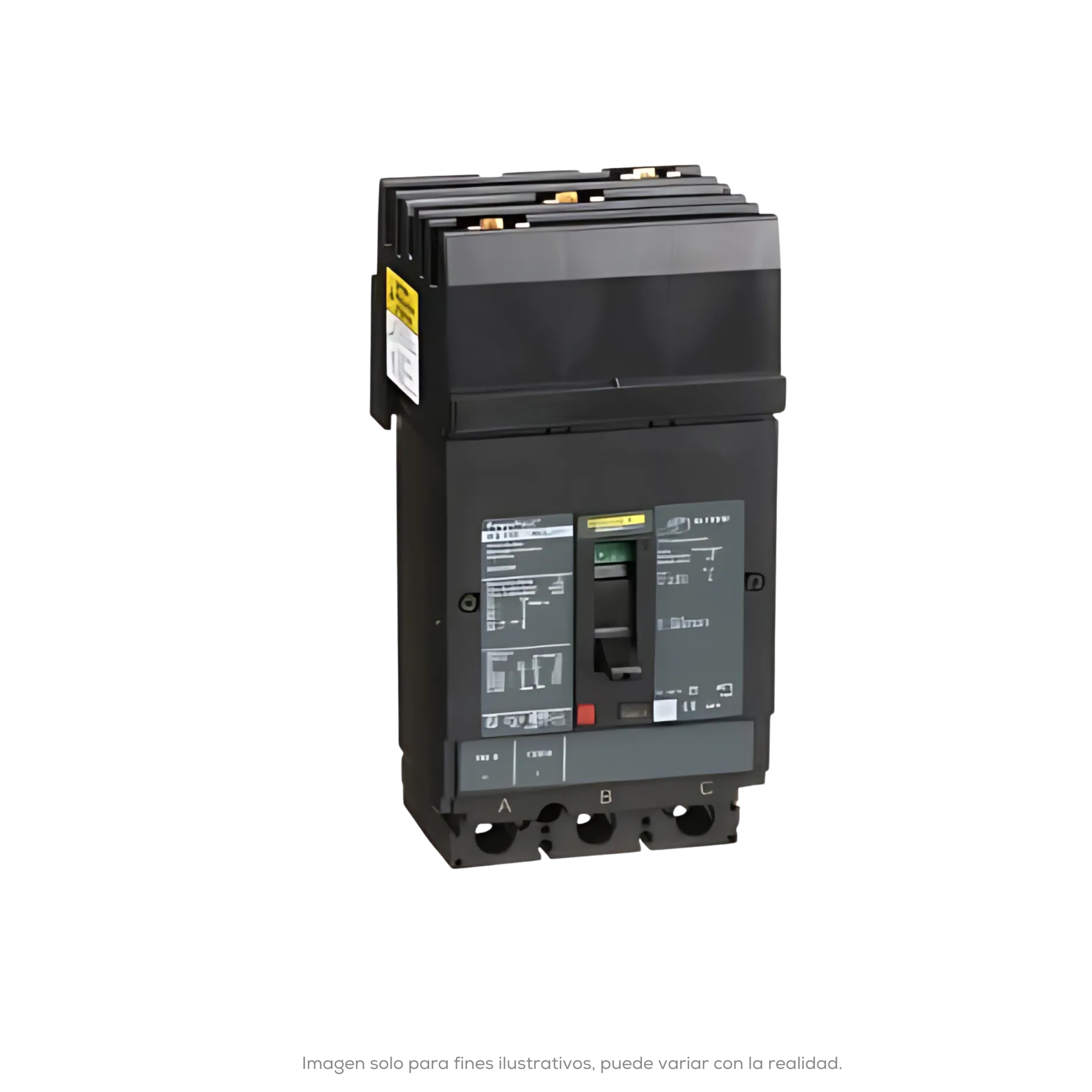 INTERRUPTOR TERMOMAGNETICO POWERPACT-H DE 100A 3 POLOS 14KA A 600V I-LINE