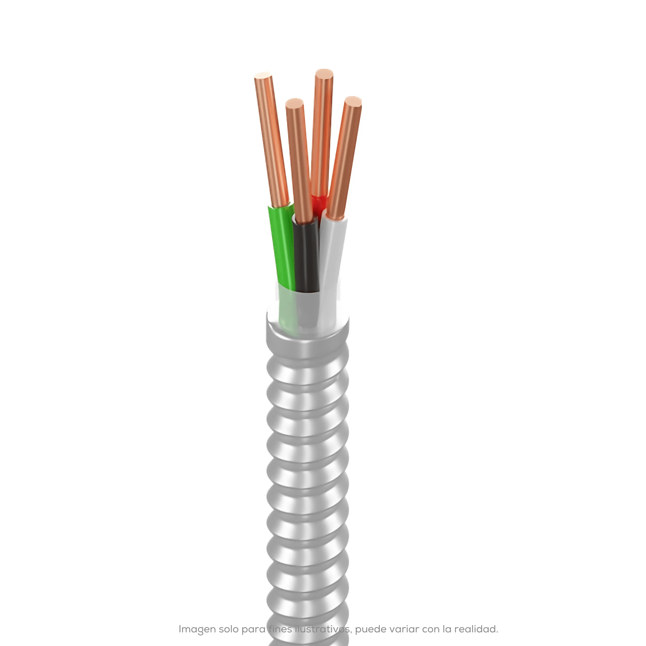 CABLE ARMOFLEX 2X14 + TIERRA LONGITUD 76.20 MTS VIAKON SLDM43