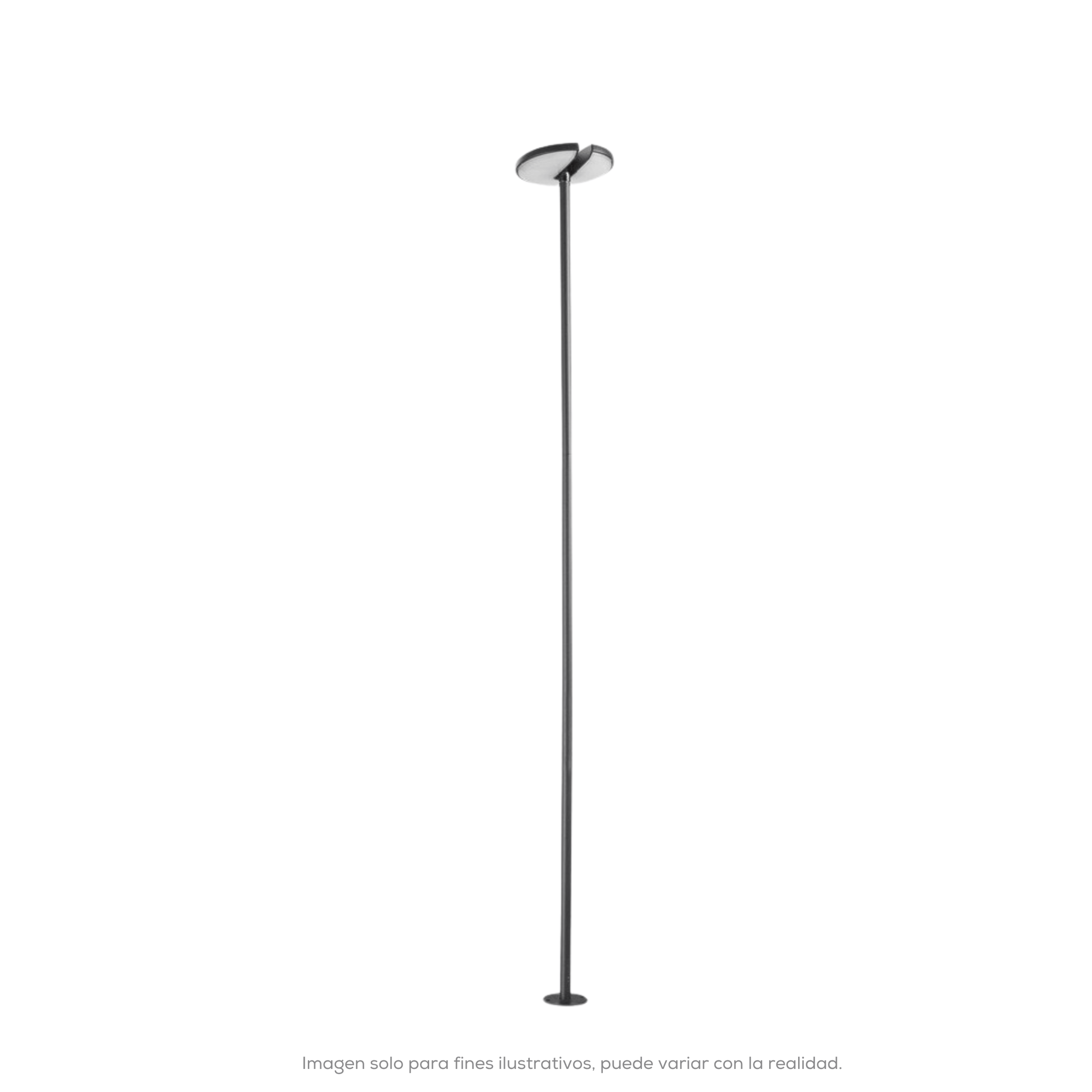 INVISIBLE LUM BALIZA 330-1230MM ALU NGO LED 9W 3000K EXT LC4