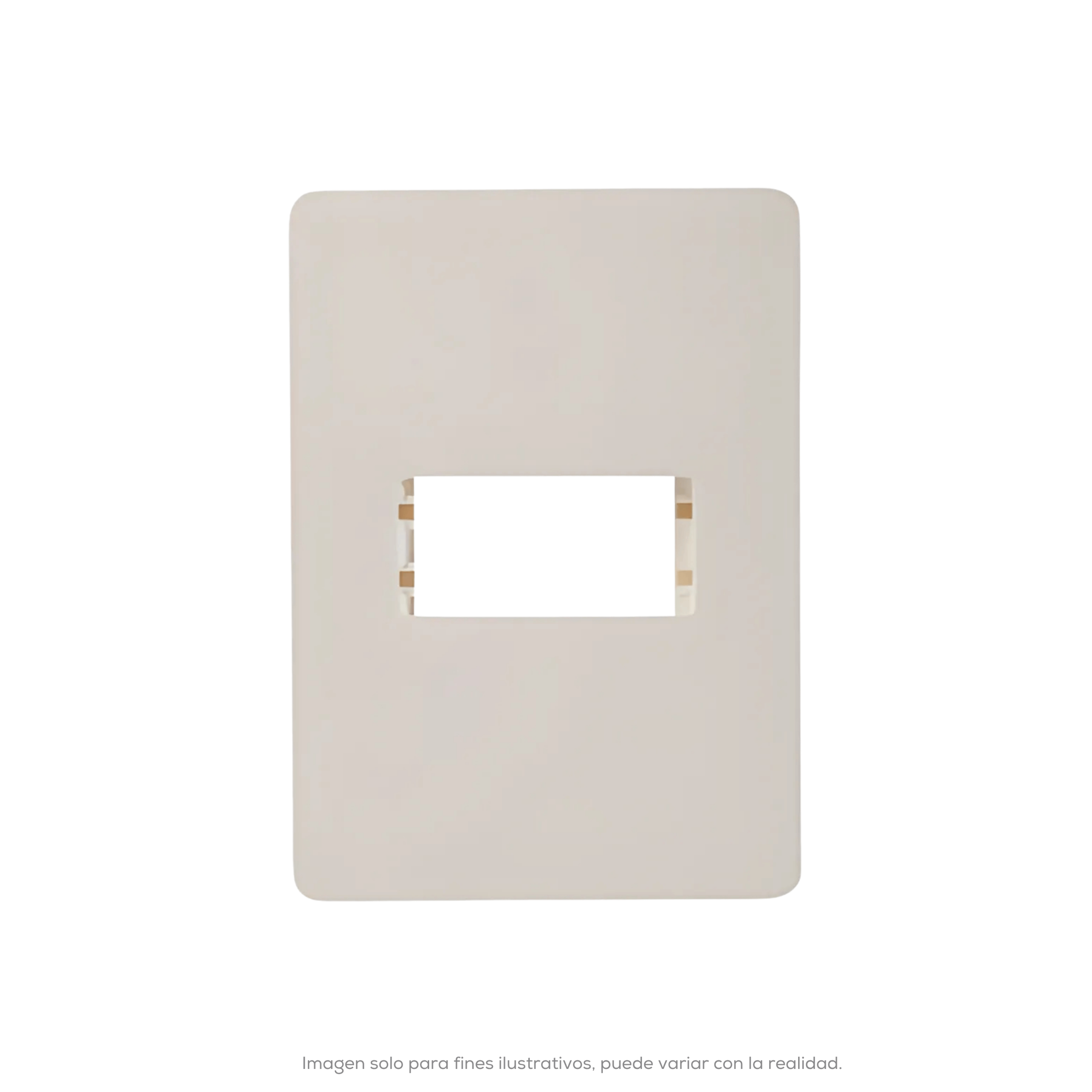 PLACA 1 MOD BLANCA CHASIS BLANCO