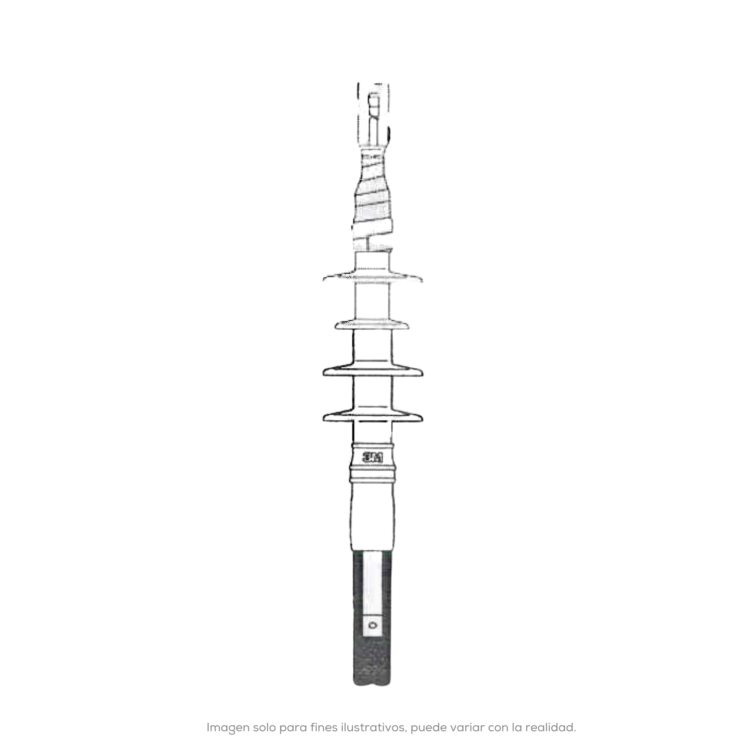 Terminal Contractil Uso Exterior CAL 2-3/0 15KV 3M