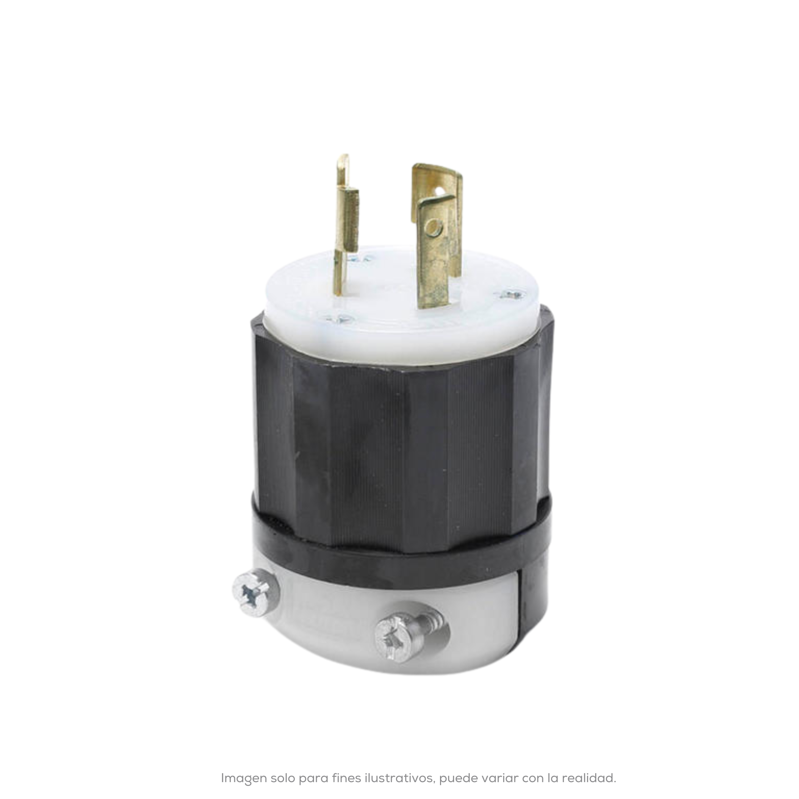 Clavija Media Vuelta Industrial 20 A 125 V 2P 3H Nema L5-20P