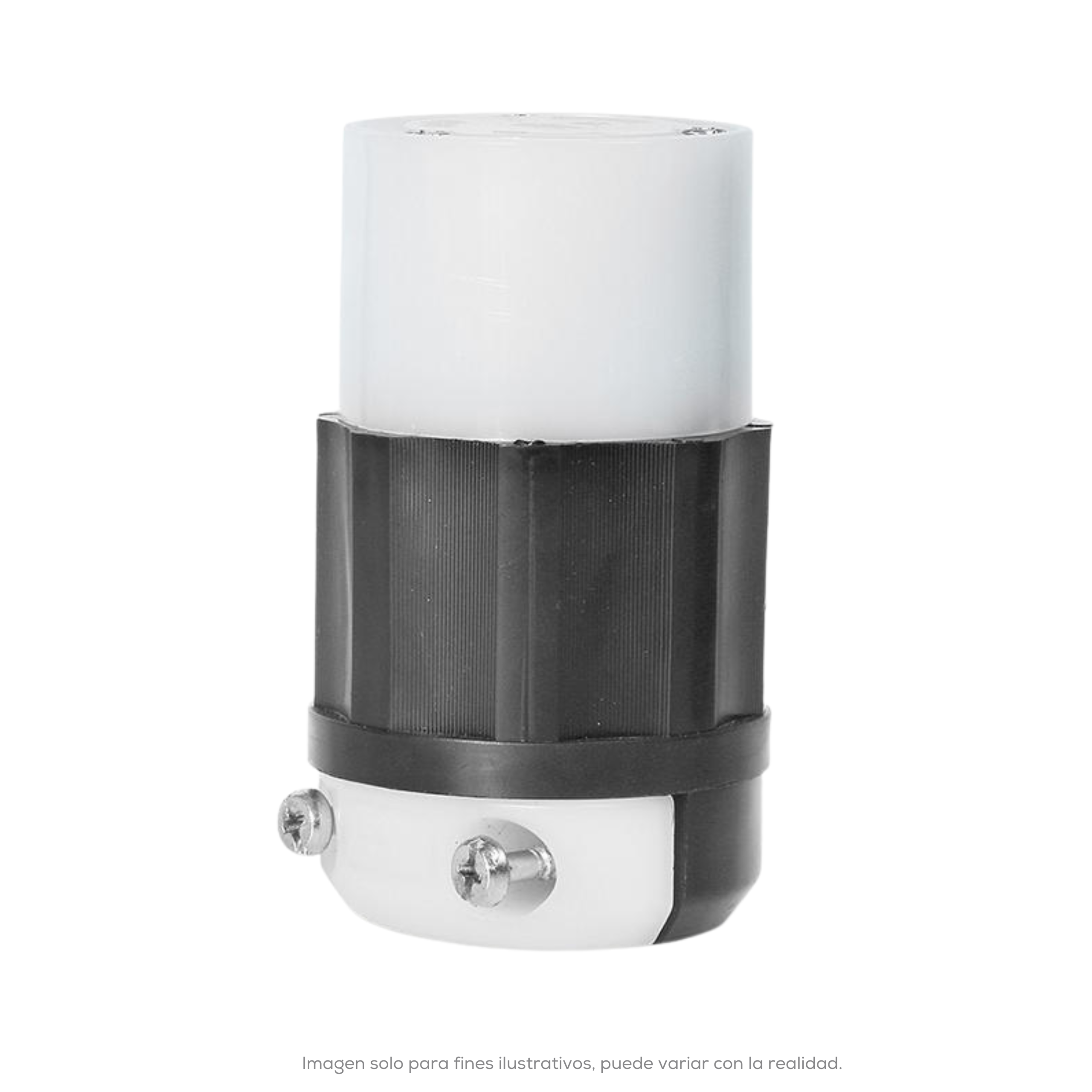 Conector Media Vuelta Industrial 30 A 250 V 3P 4H Nema L15-30R