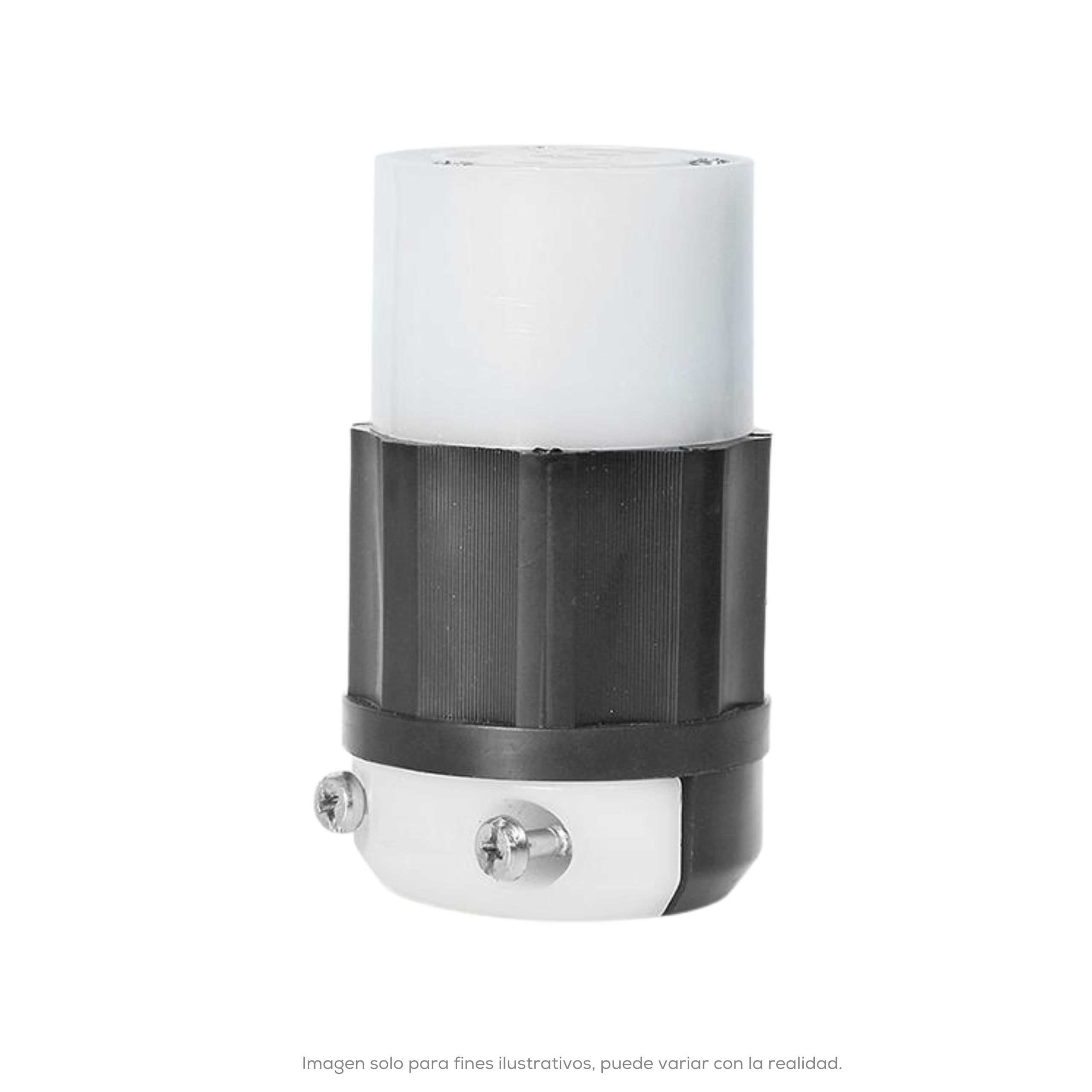 Conector Media Vuelta Industrial 15 A 250 V 2P 3H Nema L6-15R