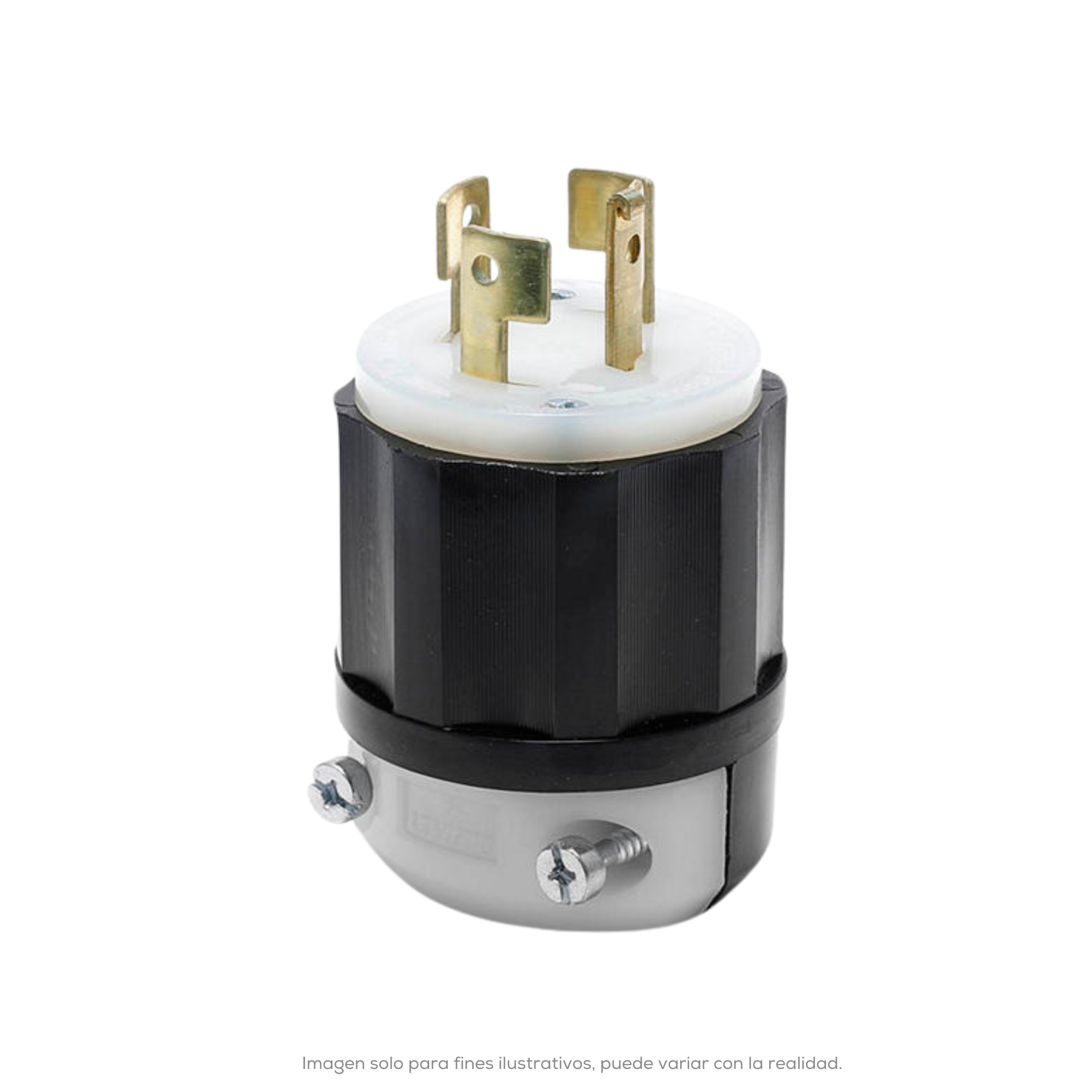 Clavija Media Vuelta Industrial 20 A 30 Y 120/208 V 4P 4H No Nema