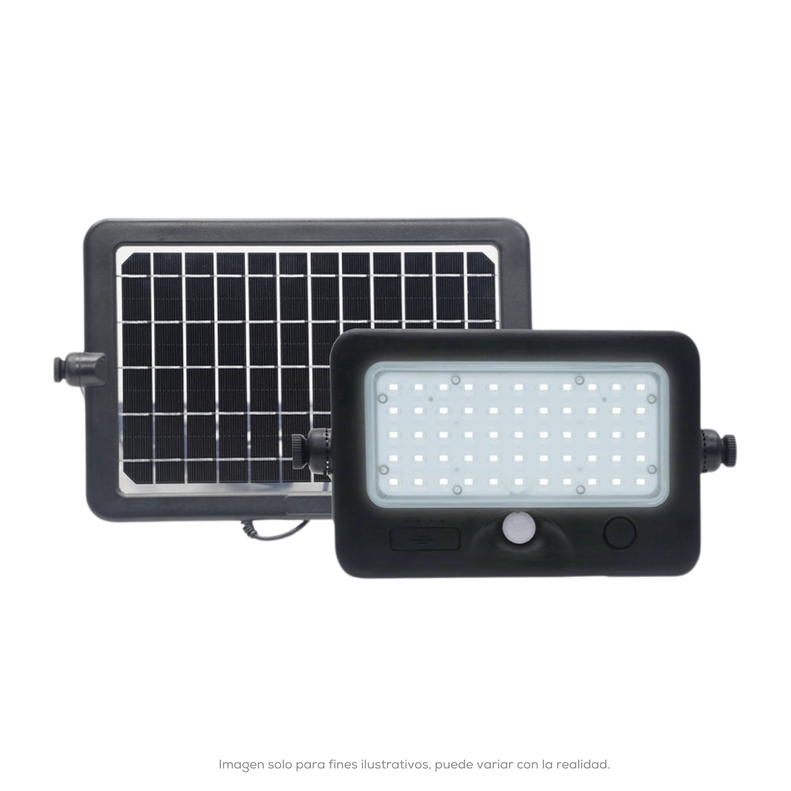 LUMINARIO LED DE EXTERIOR DE 10W NEGRO