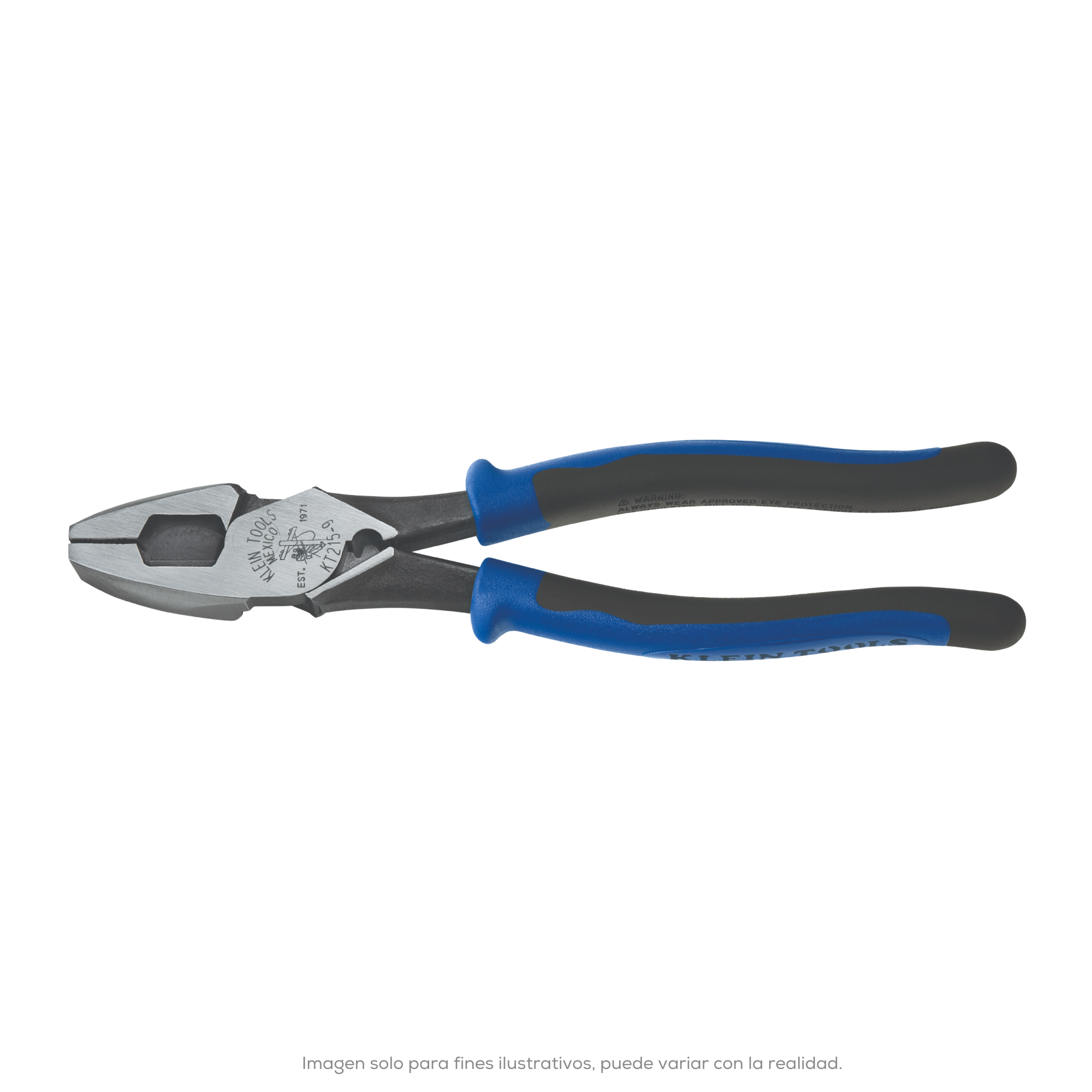 Pinza De Electricista Poncha Conectores Y Jalador De Guias De 9 31 Pulg Klein Tools