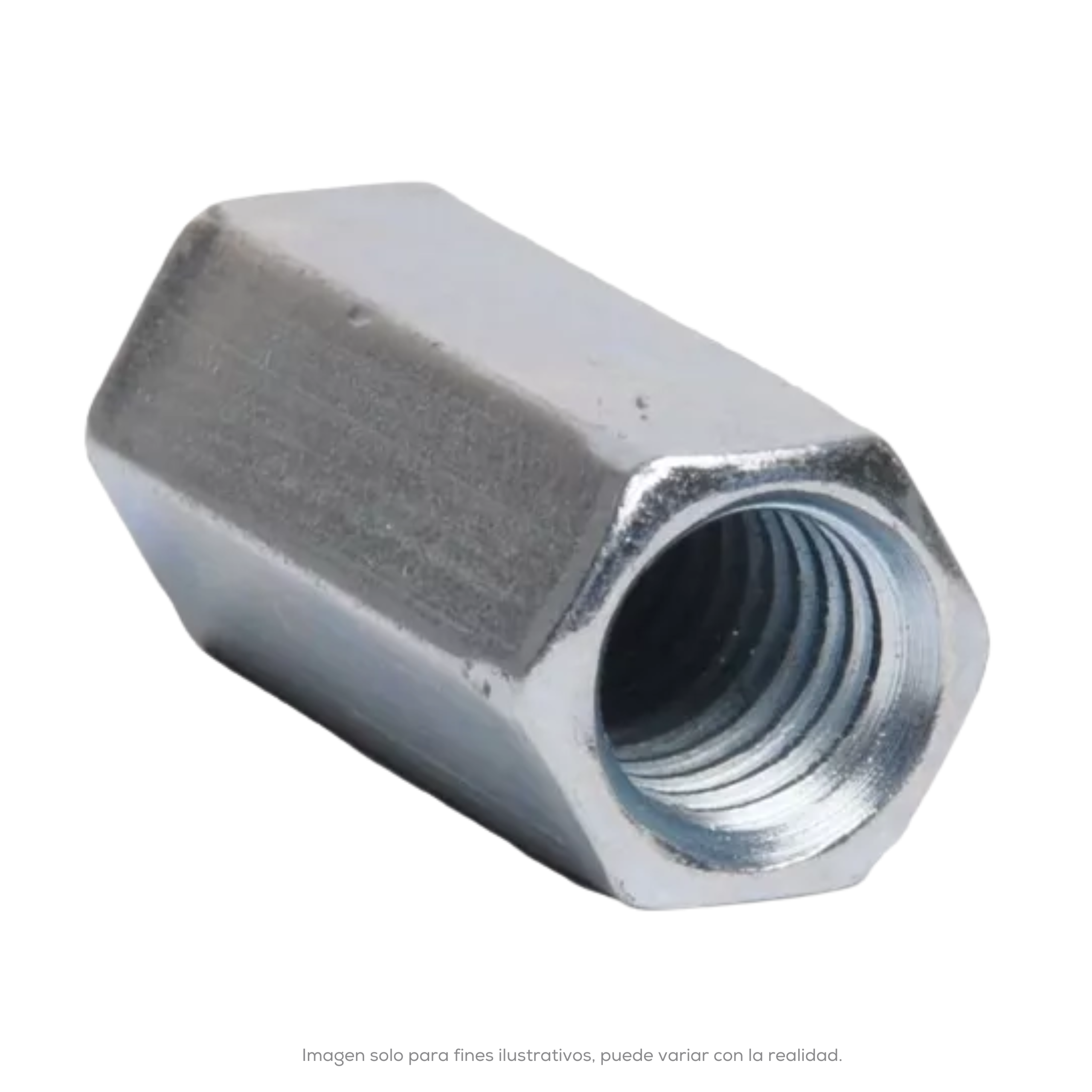 COPLE HEXAGONAL GALVANIZADO 1/4
