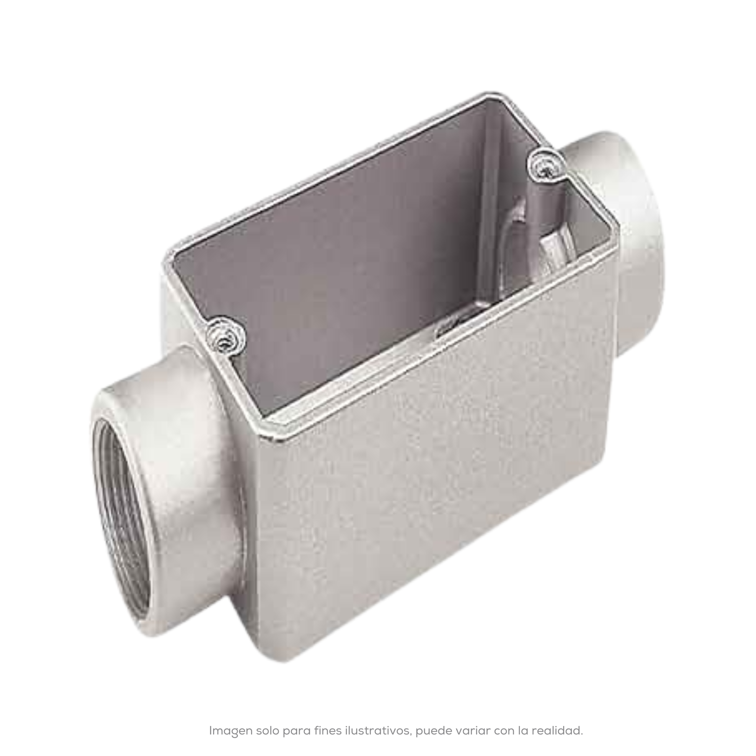 CUADRALET METALICO FORMA FSC RECTO 1/2
