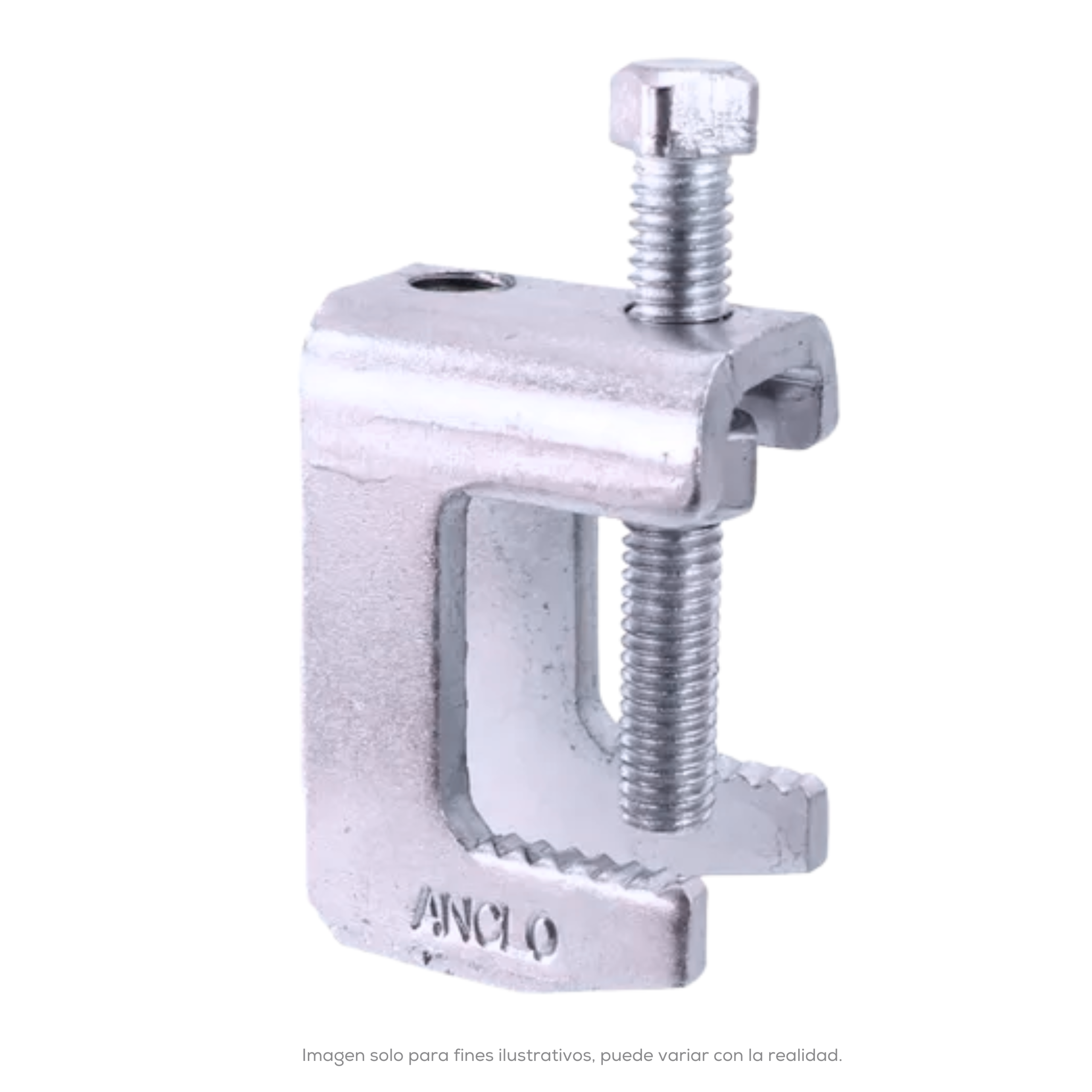 MORDAZA DE ACERO GALVANIZADA 3/4 X 3/8