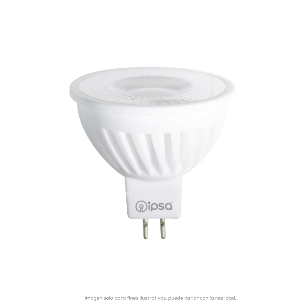 Lampara De Leds MR16 8 W Blanco Calido 3000 K