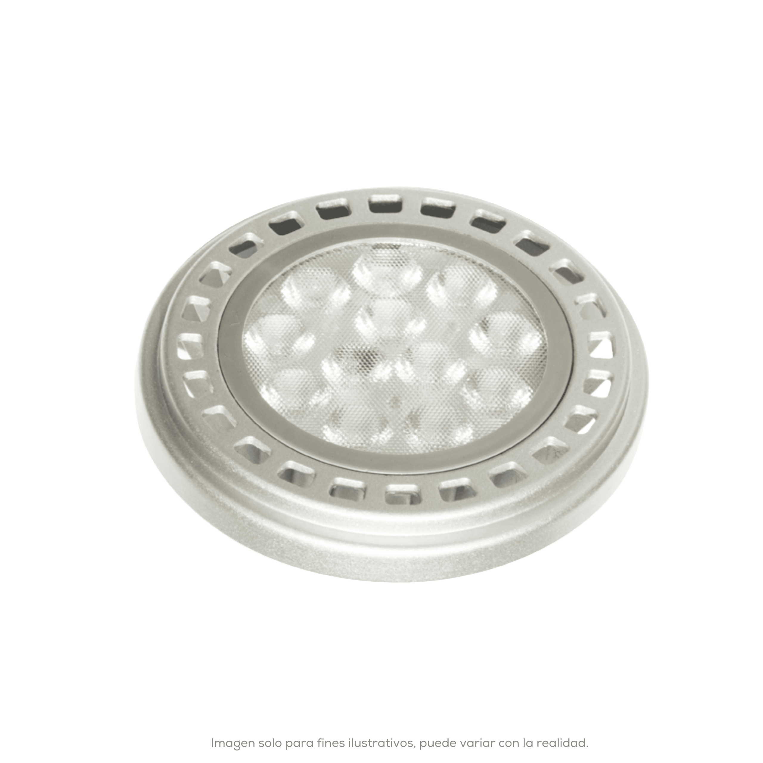 Lampara De Led Tipo AR111 12 W 25 Bco Calido 2700 K