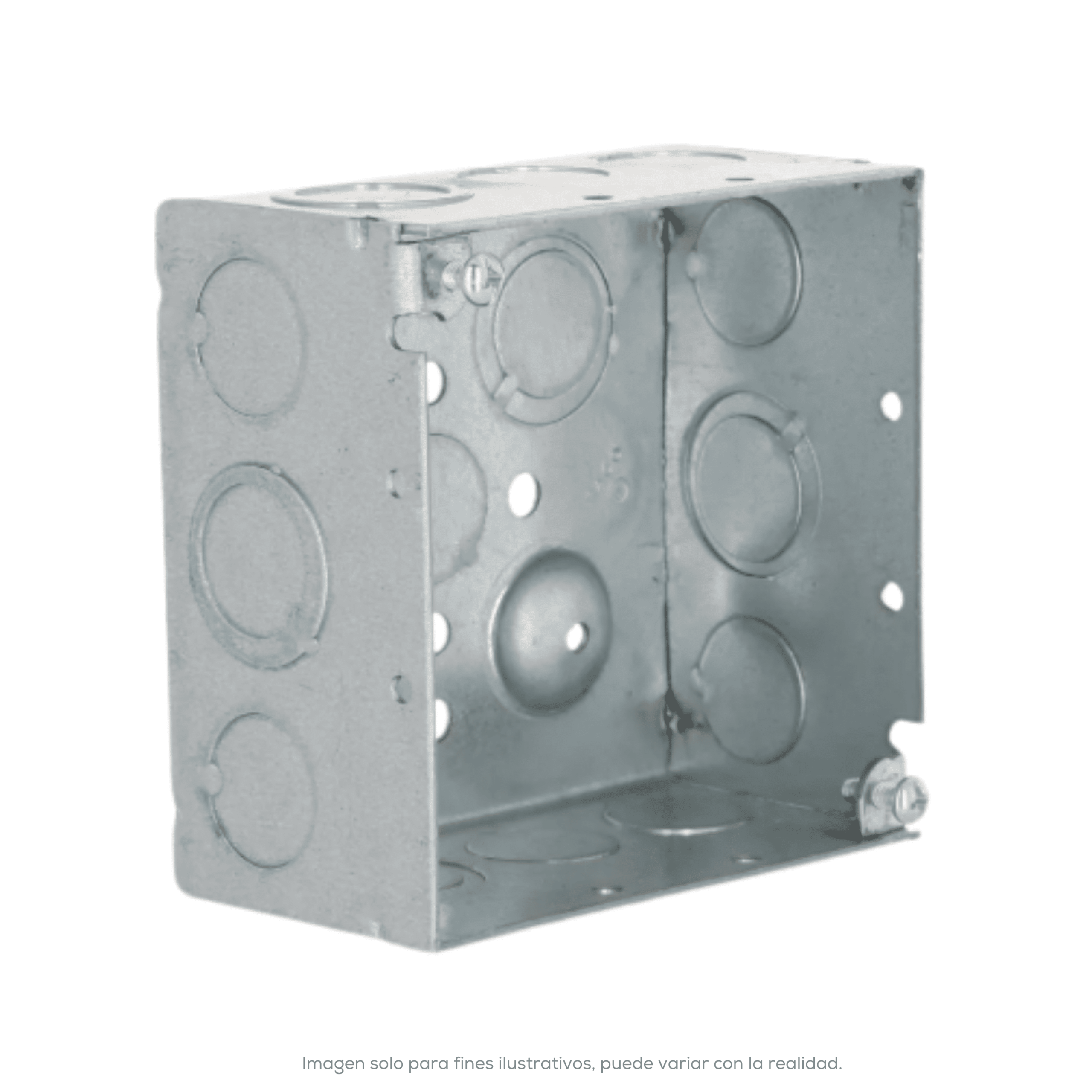 4SQ BOX WELDED 2-1/8 DEEP 1/2-3/4 TKO