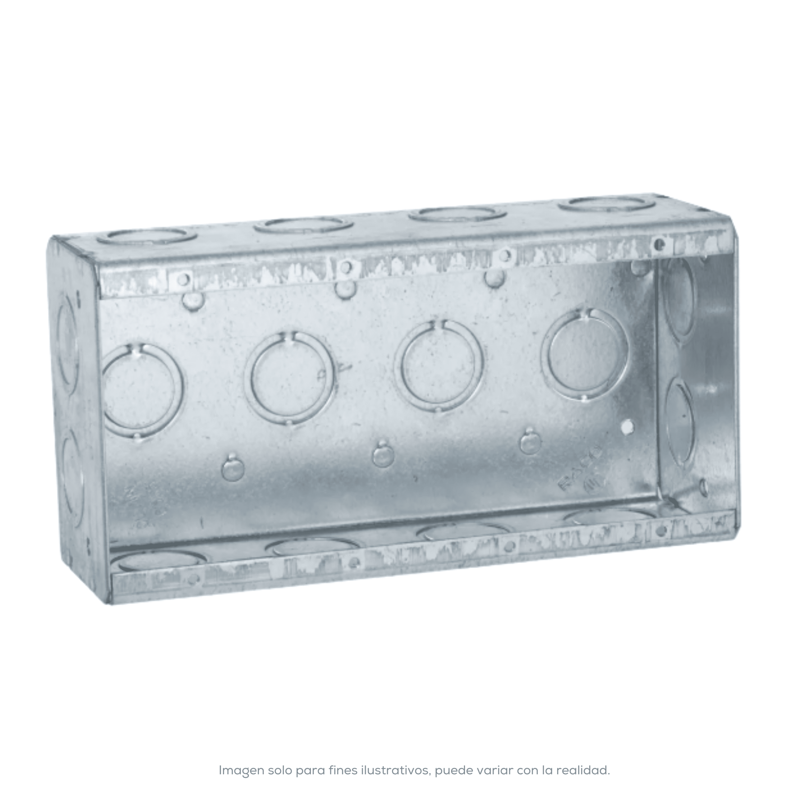 CAJA MET 2 1/2PR 4 ARTEF KO 1/2 3/4P RACO