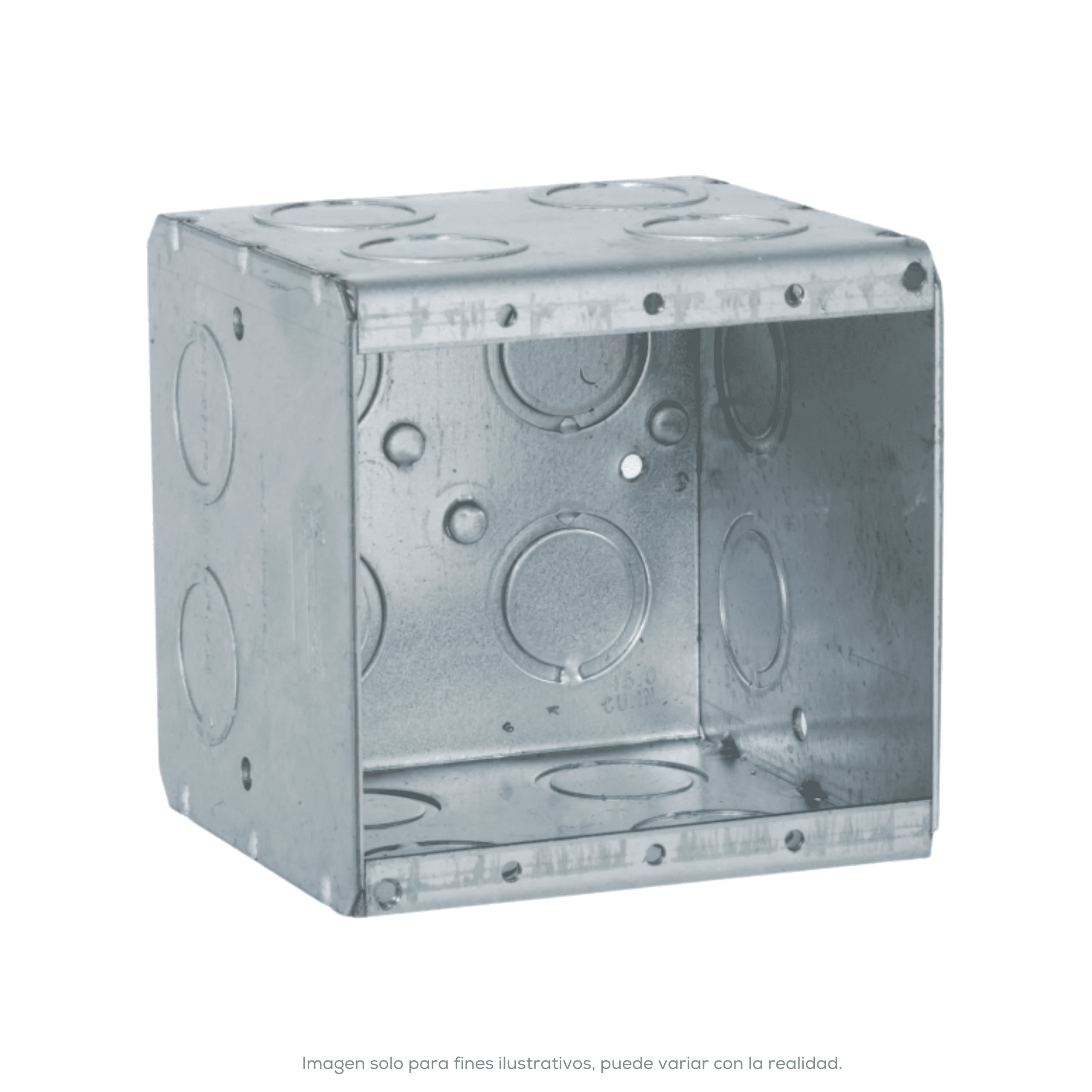 2-GANG MASONRY BOX 3-1/2 DEEP 1/2-3/4 KO