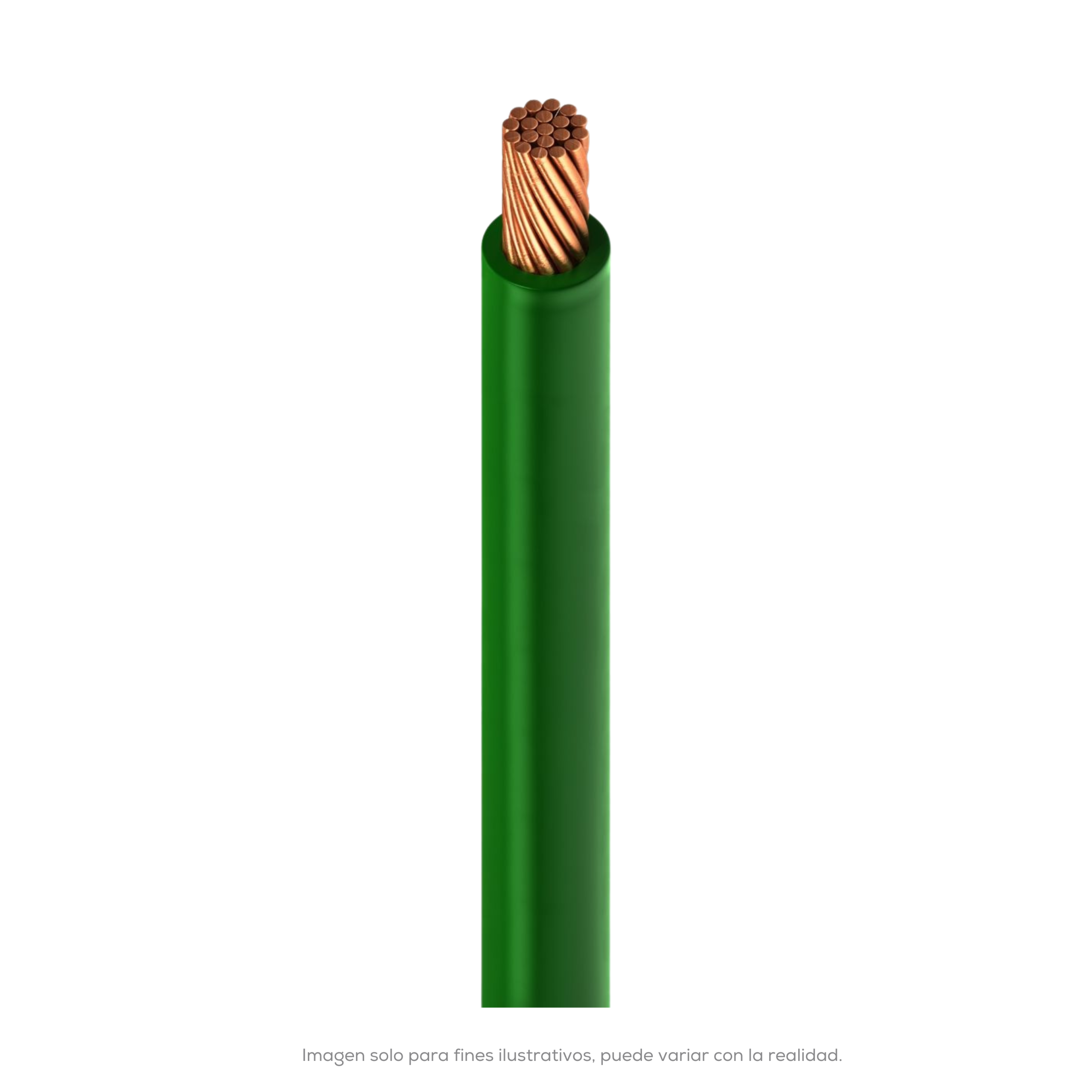 Cable THW Cal 6 Verde Indiana Sly 295