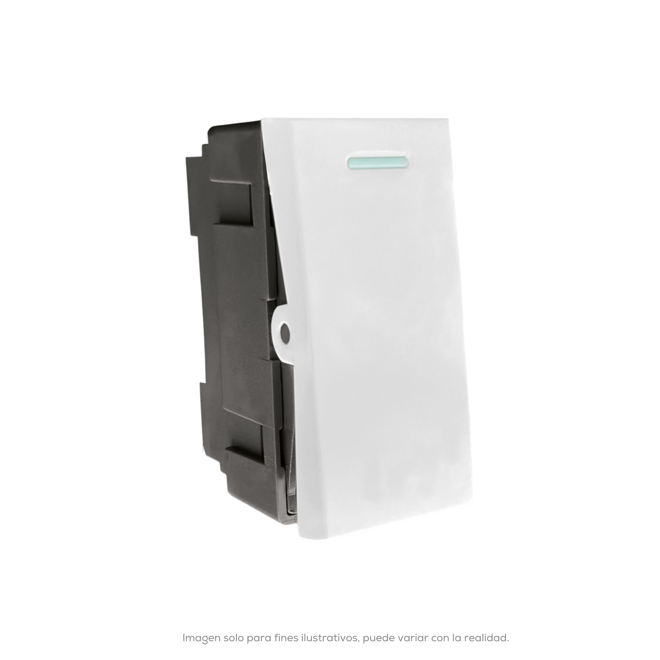 ACCESORIO PARA PLACA MODULO APAGADOR 1 INTERRUPTOR 4 VIAS