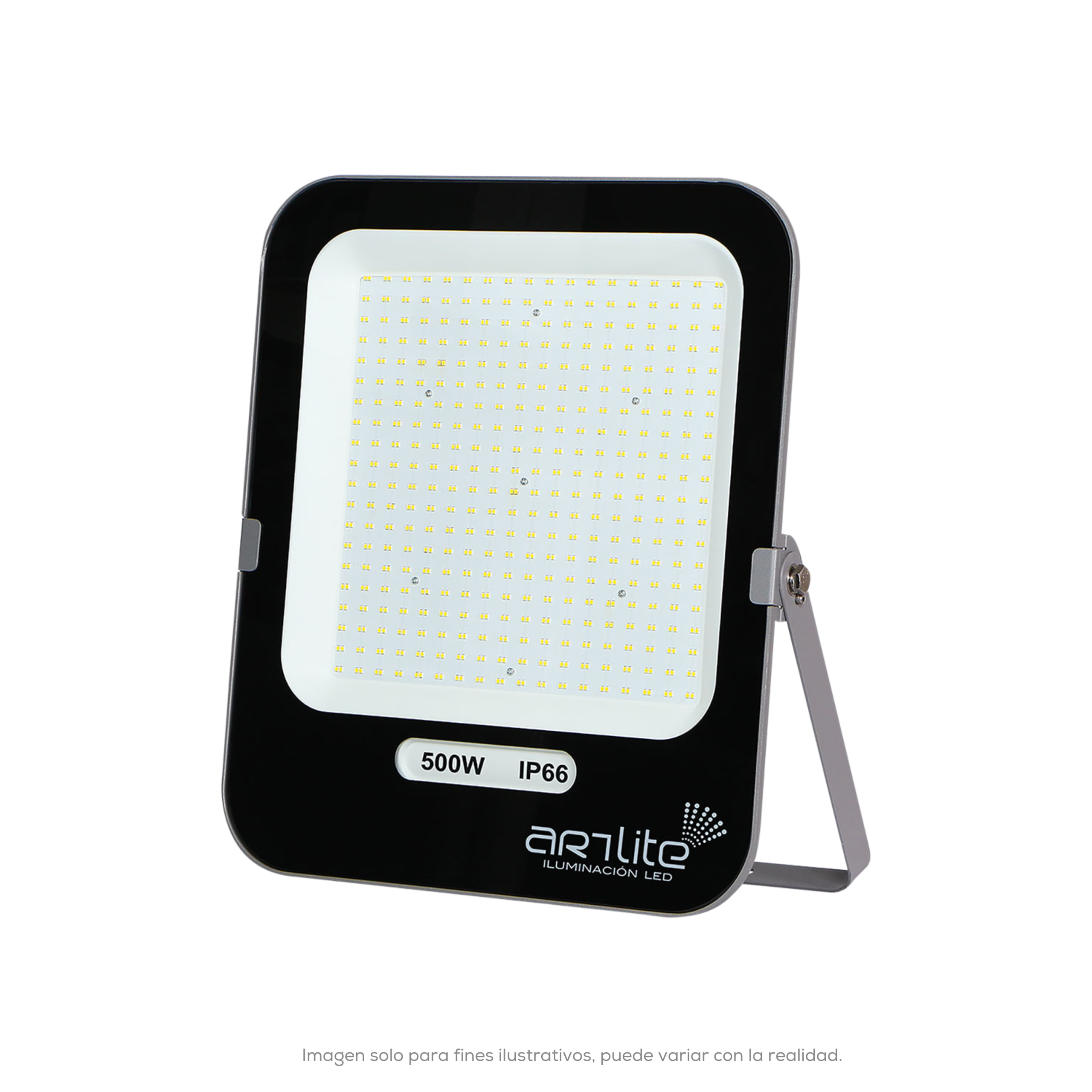 REFLECTOR LED SMD 500W EFICIENCIA 125LM/W EXTERIOR BLANCO FRIO 100-277VCA