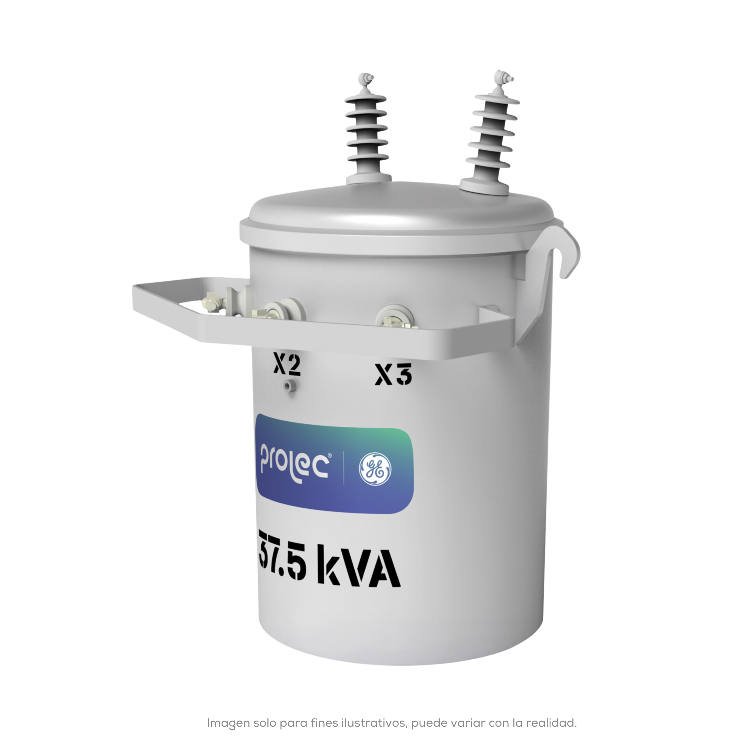 TRANSFORMADOR MONOFASICO 10KVA POSTE 23KV 120/240V 2F 2B CS AUT K IG K115NA